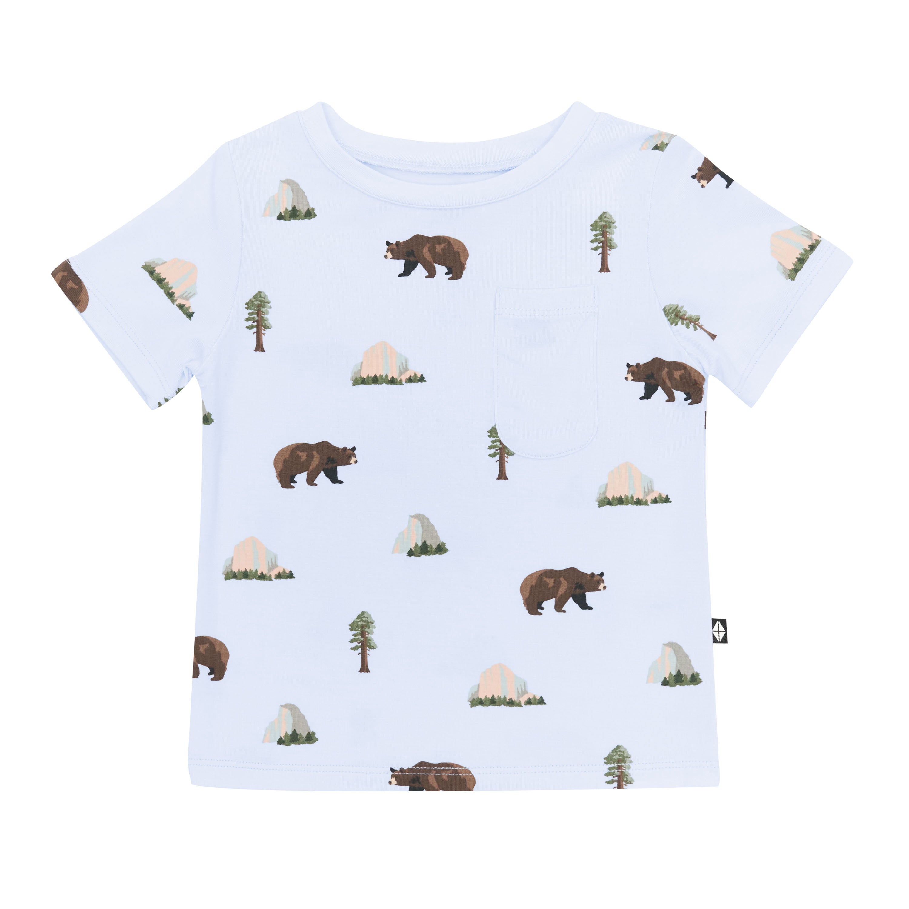  Toddler Crew Neck Tee in Yosemite、mySite、layawaytickets
