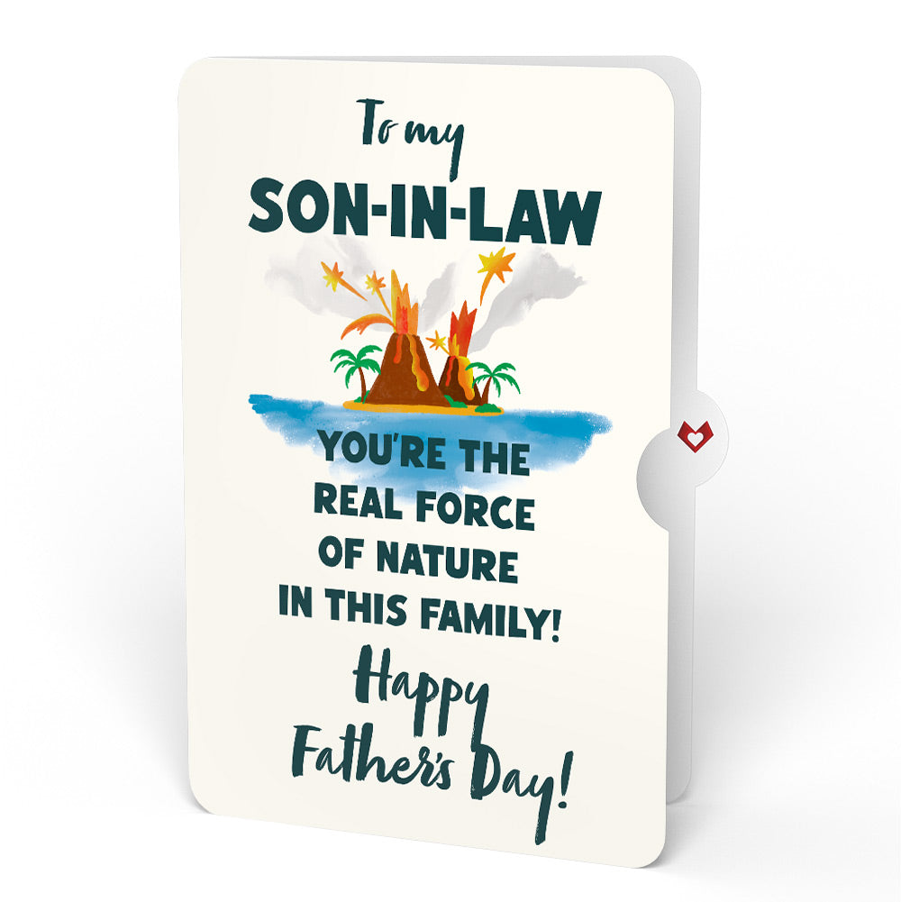 I Lava You Father's Day Light-Up Pop-Up Card and Sentiment Set for Son-in-law、mySite、solidvoid