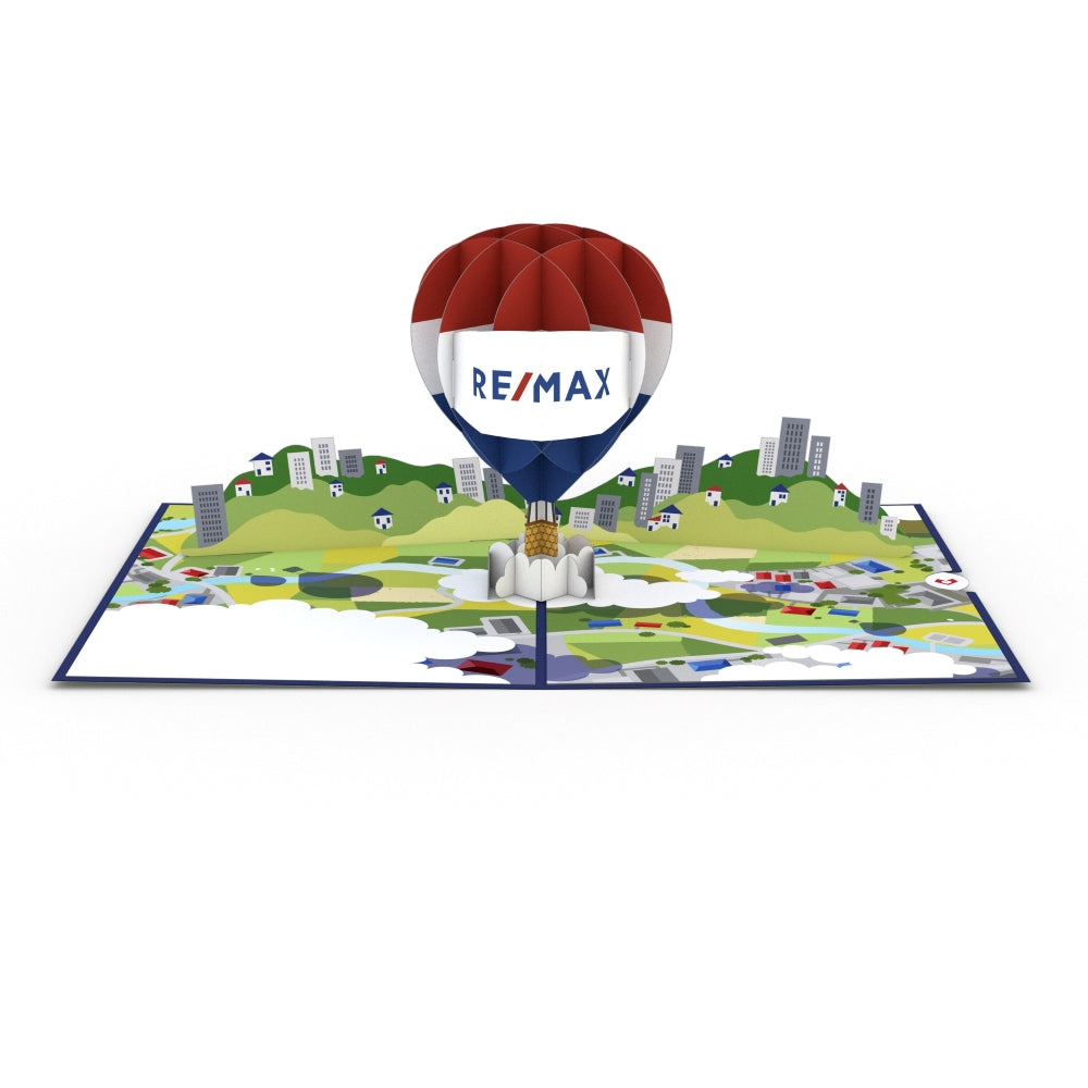 RE/MAX® Balloon Pop-Up Card、mySite、solidvoid