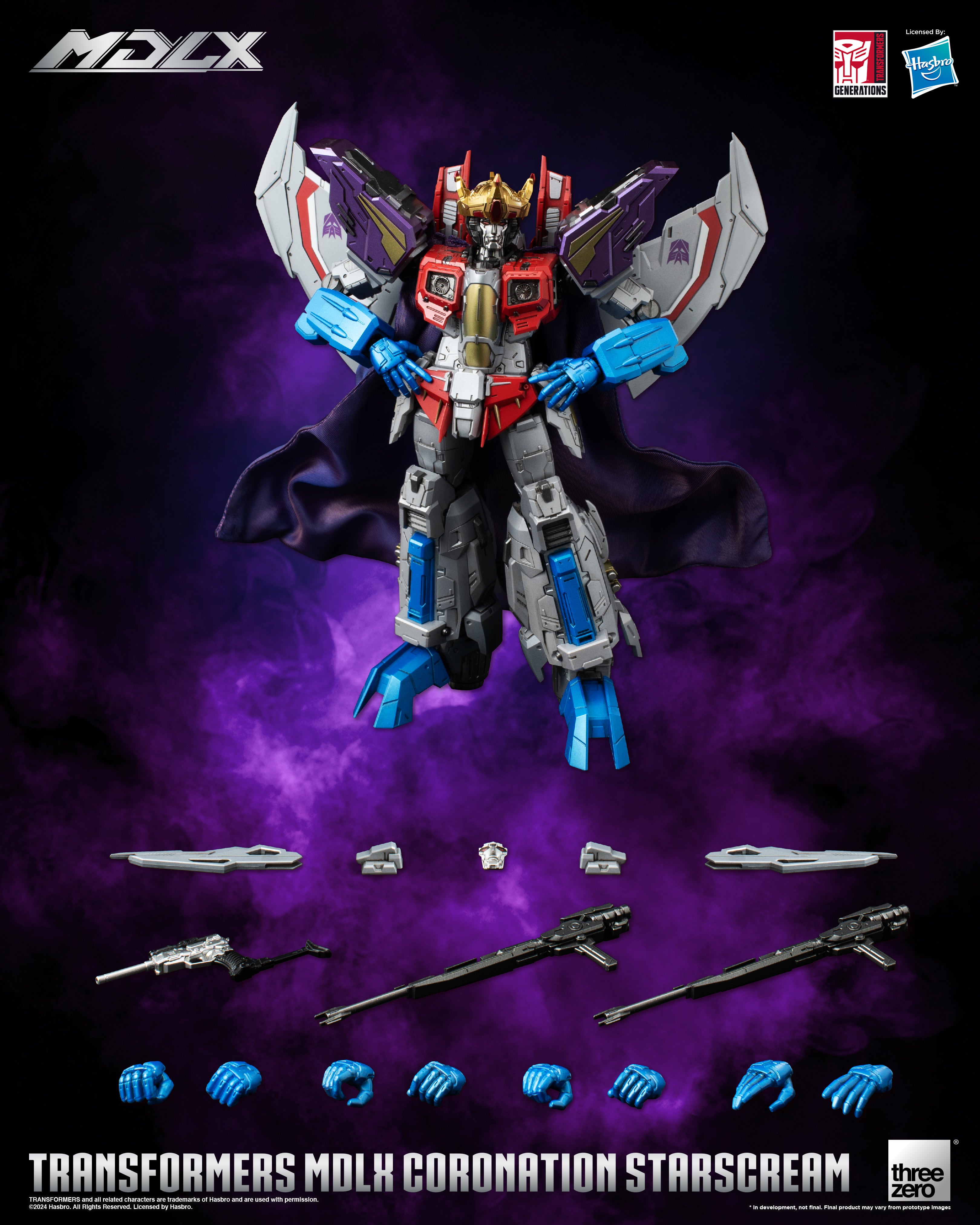 Threezero Transformers MDLX Coronation Starscream、mySite、hgirdovlk