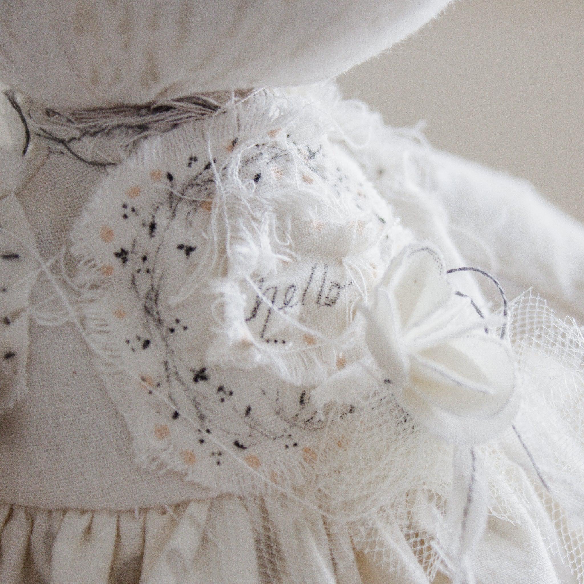 RETIRED - Hutch Studio Original - Sofie Singalong - Hand-Crafted Cotton & Knit Bird、mySite、g9winljtr