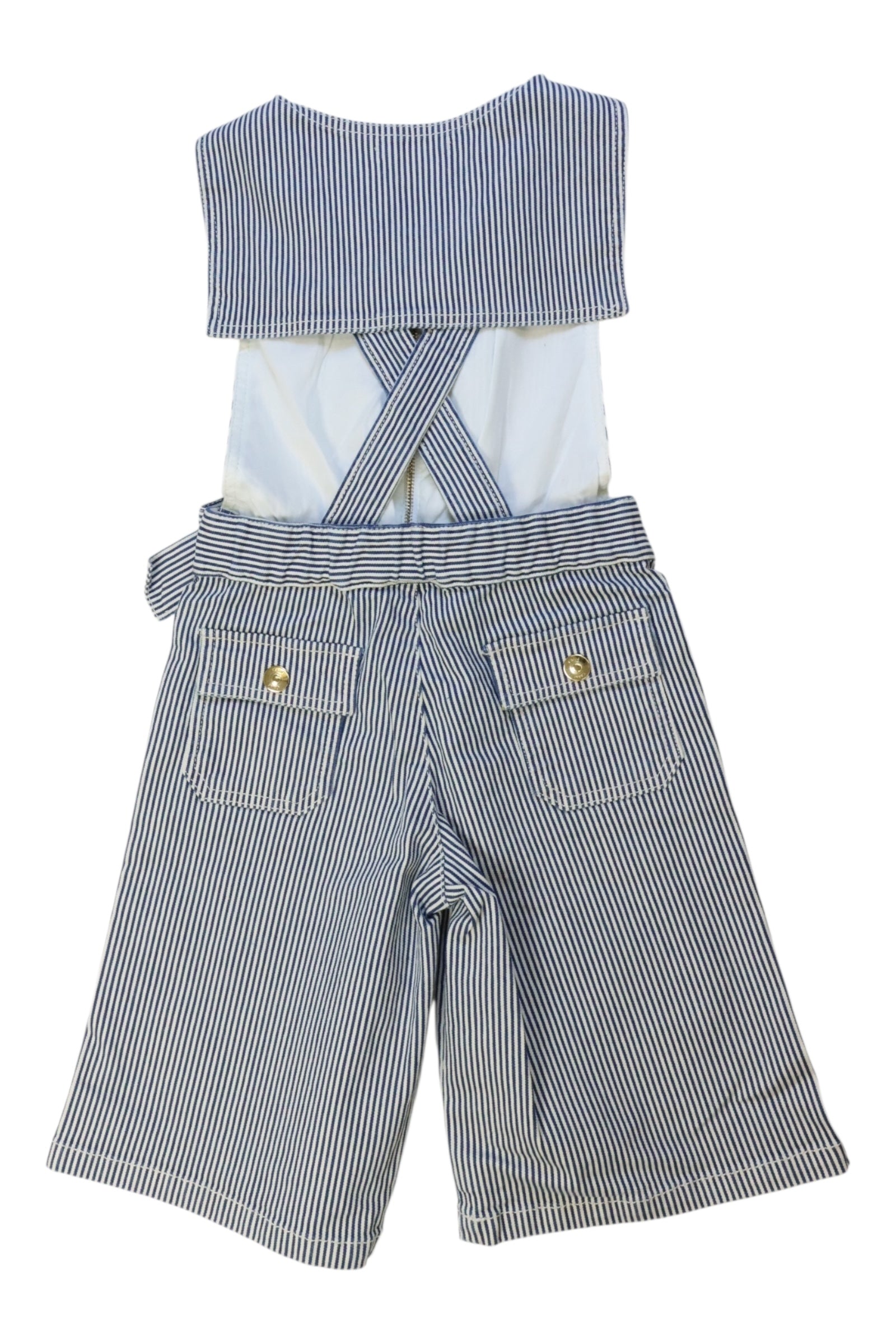 Chloe Striped Nautical Romper 3T、mySite、g9winljtr