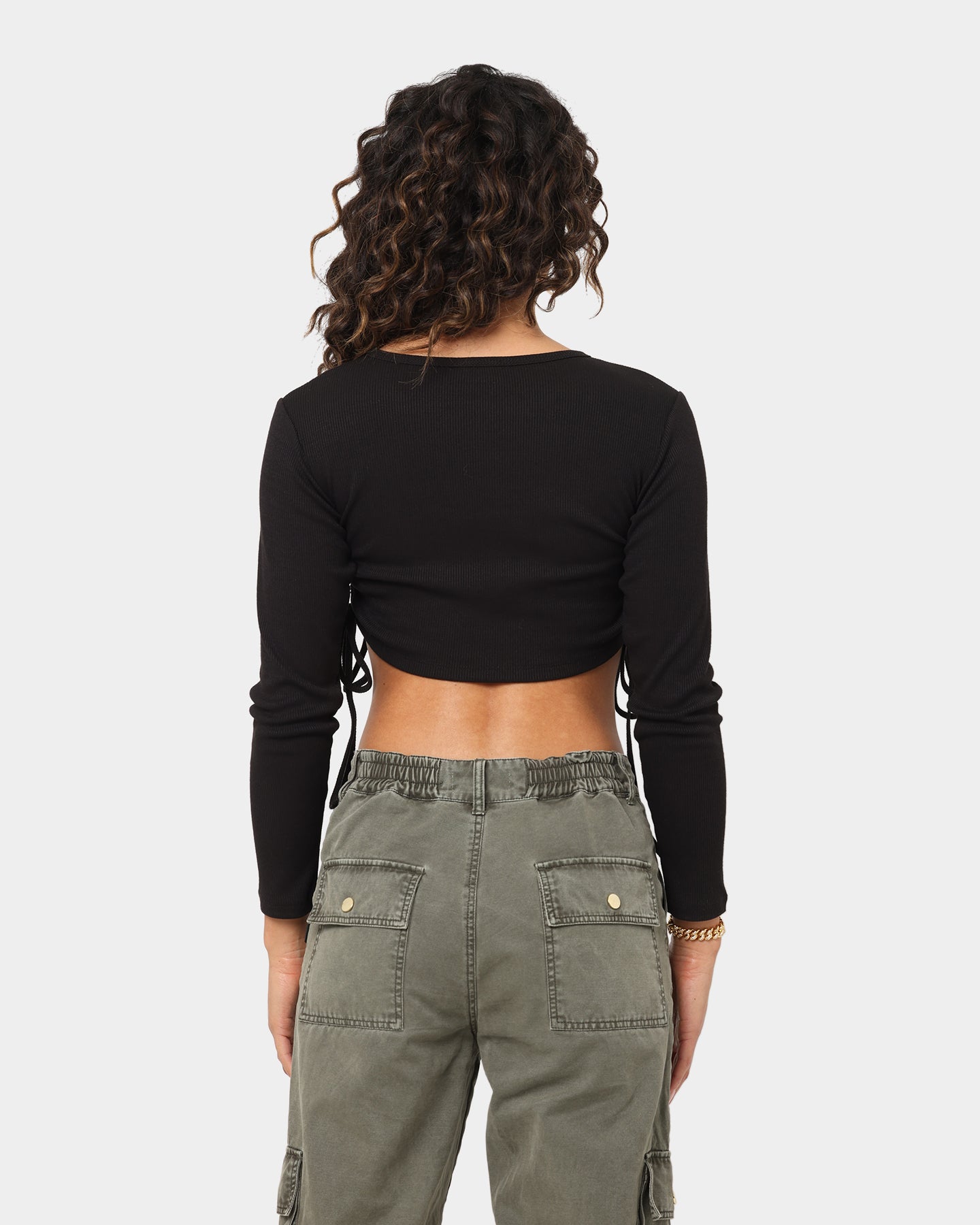 EN ES Women's Shuffle Long Sleeve Top Black、mySite、zt4zffjzw