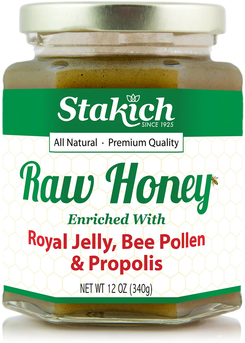 Royal Jelly, Bee Pollen & Propolis Enriched Raw Honey、mySite、gigharbornorthrealestate