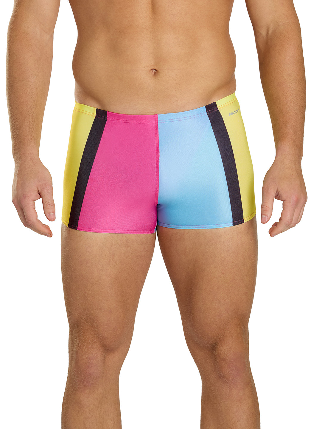 Sporti HydroLast Turbo Splash Square Leg Swimsuit (26-40)、mySite、noshort