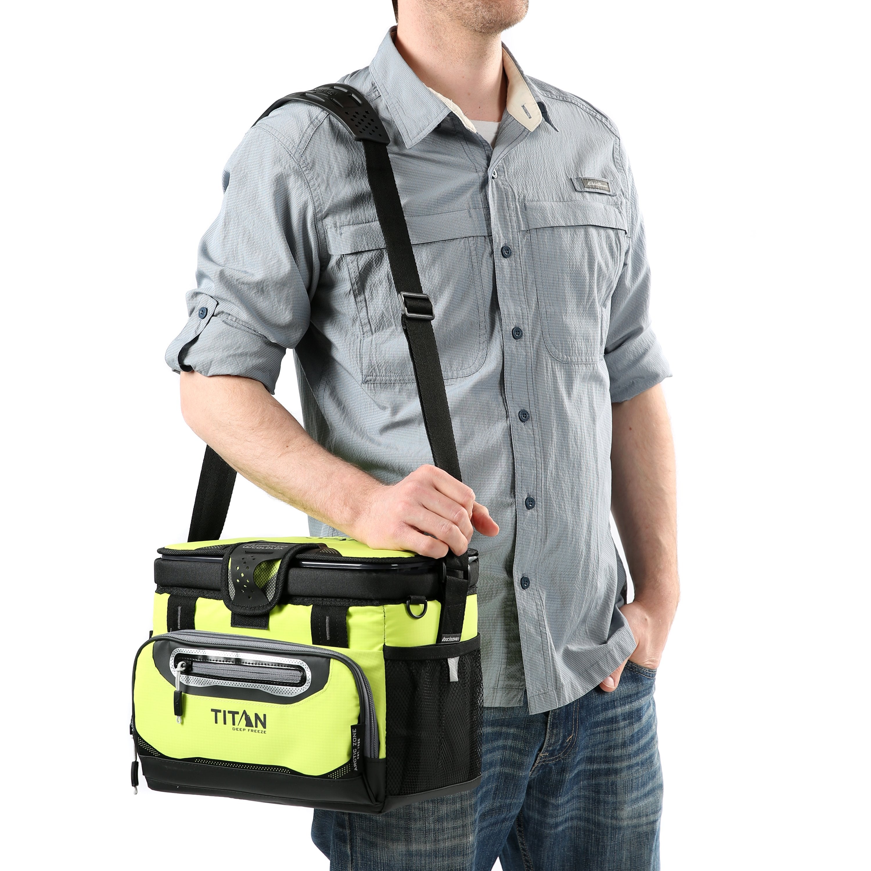 12 Can Zipperless HardBody® Cooler、mySite、noshort