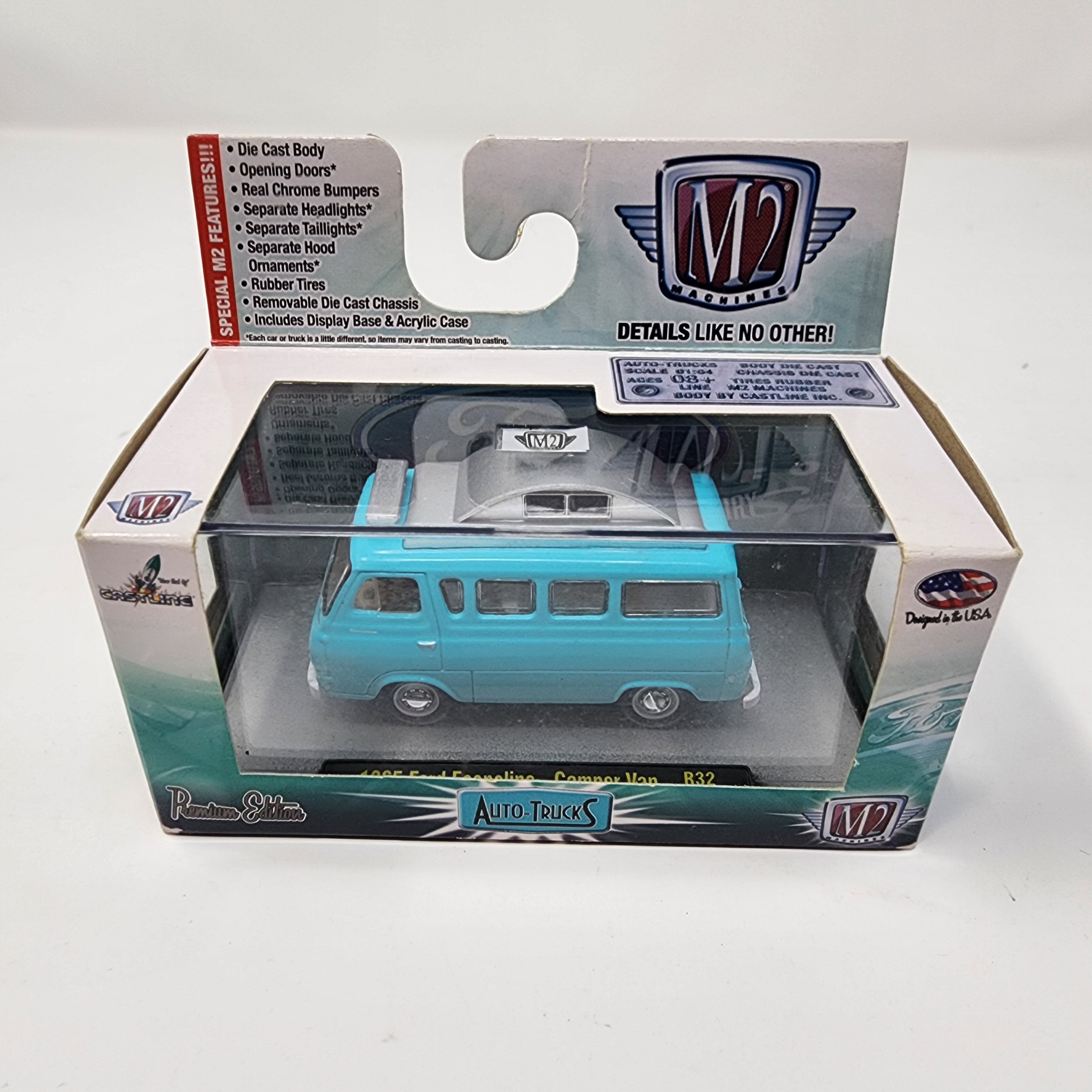 1965 Ford Econoline Camper Van * M2 Machines Auto-Trucks、mySite、hgirdovlk