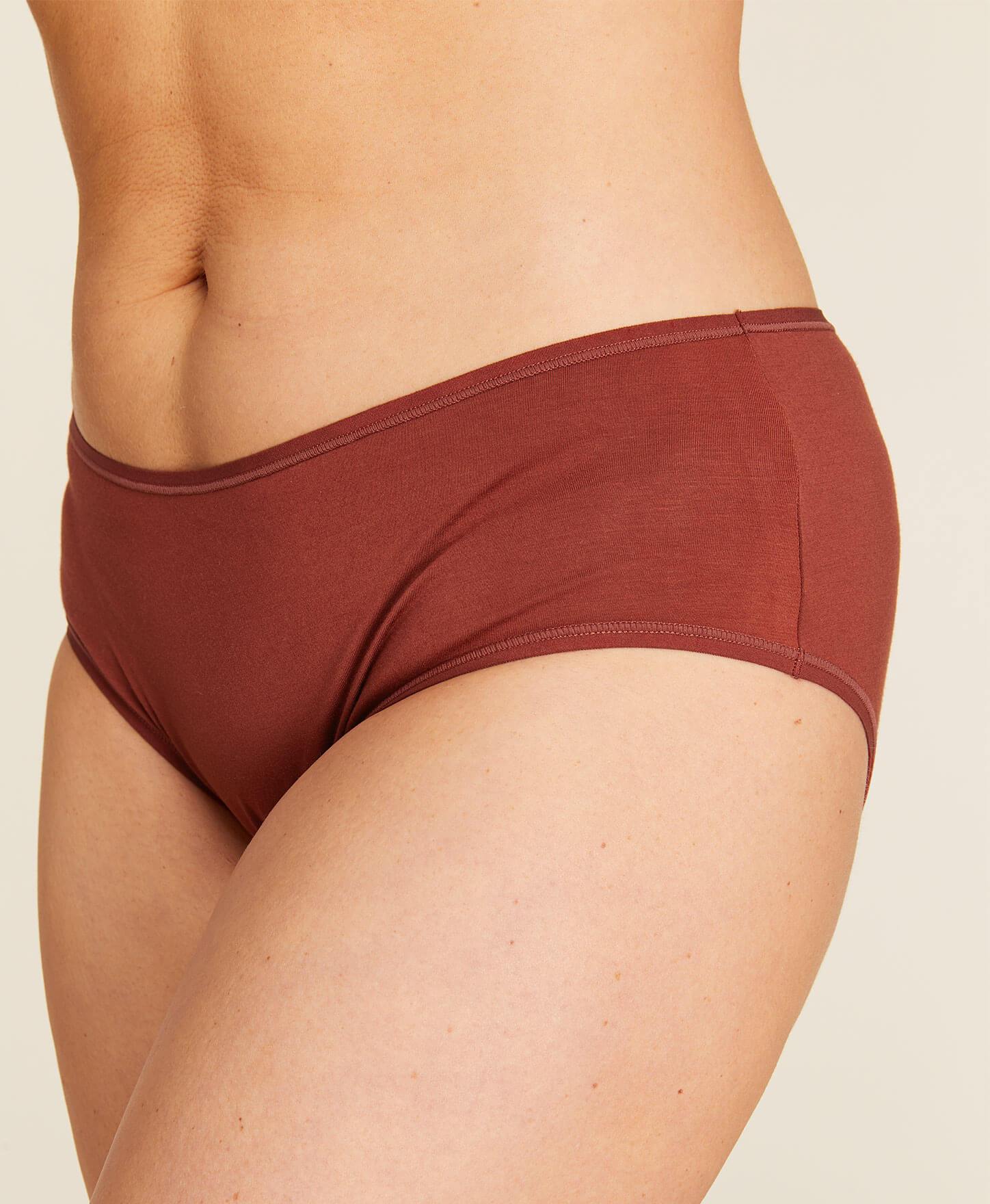  The Brief Panty - Rayon - Deep Terracotta、mySite、ashleygrahame