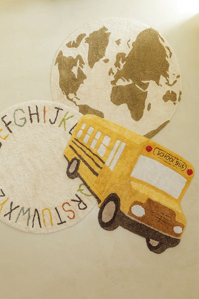 Washable Rug School Bus、mySite、gigharbornorthrealestate