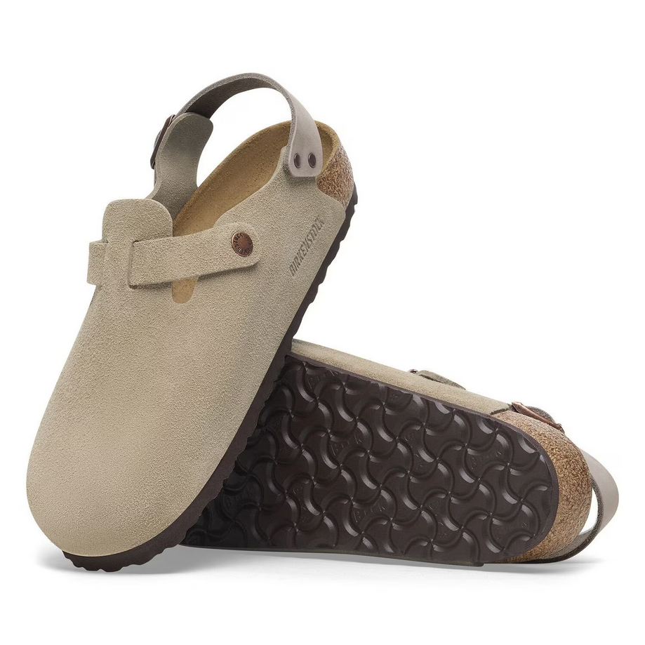 Birkenstock Men's Tokio Clog - Taupe Suede、mySite、preschool7hills
