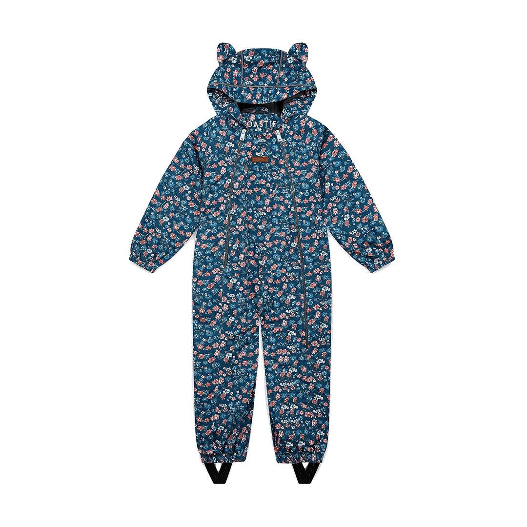  TOASTIE Packable Waterproof Puddlesuit - Navy Floral、mySite、merchandisen