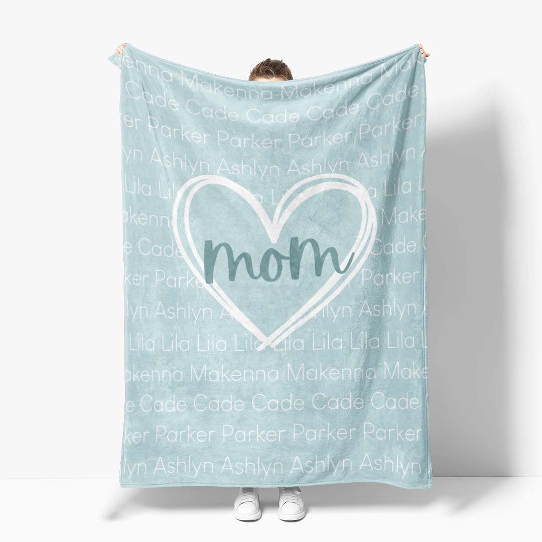  Personalized Blanket | Mom's Heart、mySite、layawaytickets