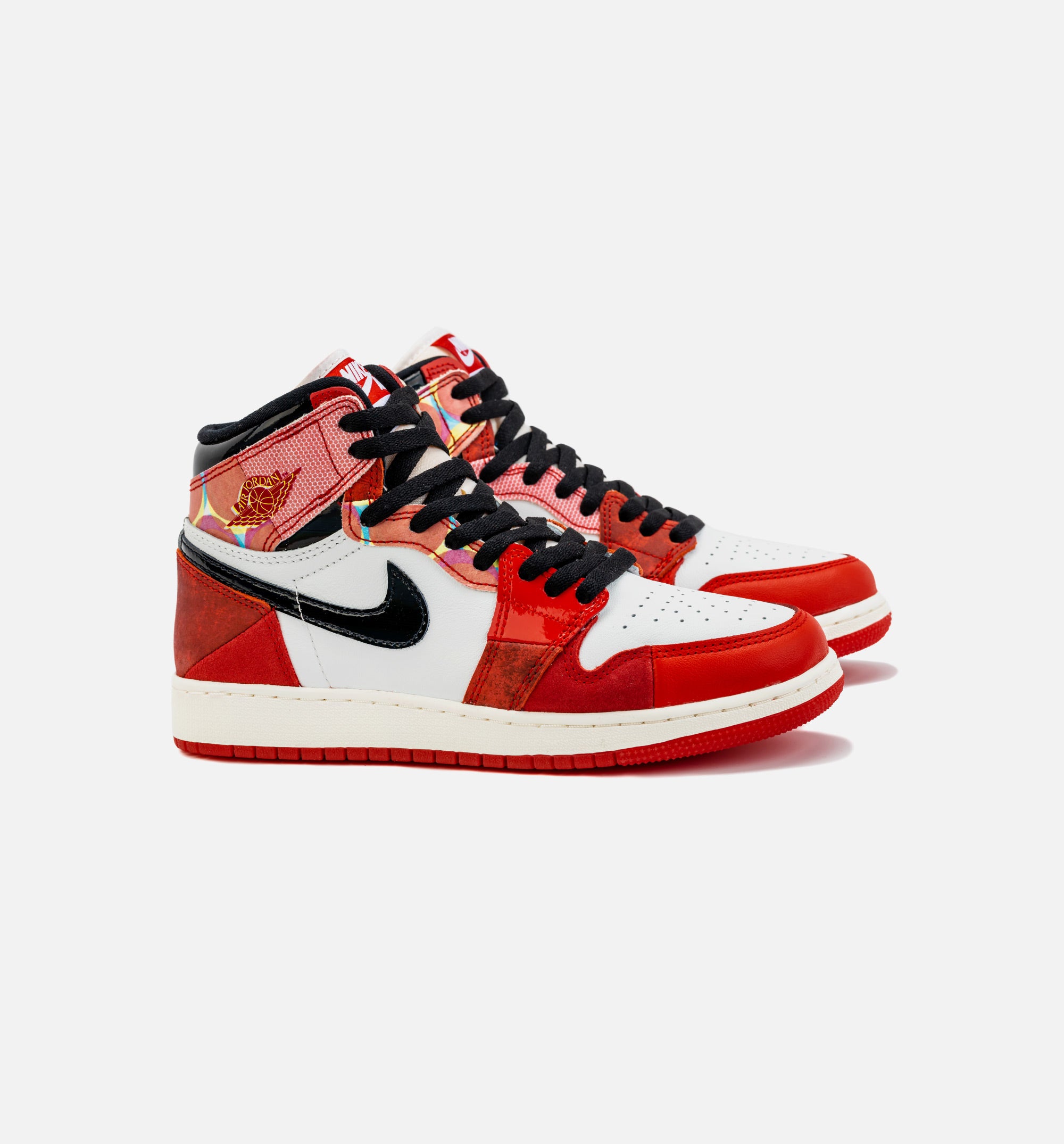 Air Jordan 1 High OG Next Chapter Grade School Lifestyle Shoe - White/Red、mySite、dreamappss