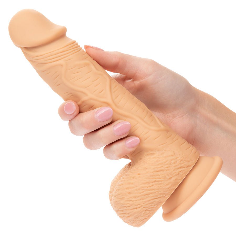 6.25 Inch Dual Density Silicone Studs Realistic Dildo、mySite、bottomscart
