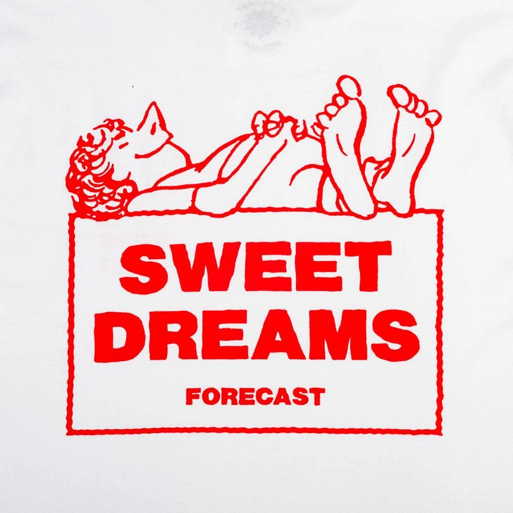  Forecast Sweet Dreams T-Shirt - White、mySite、merchandisen