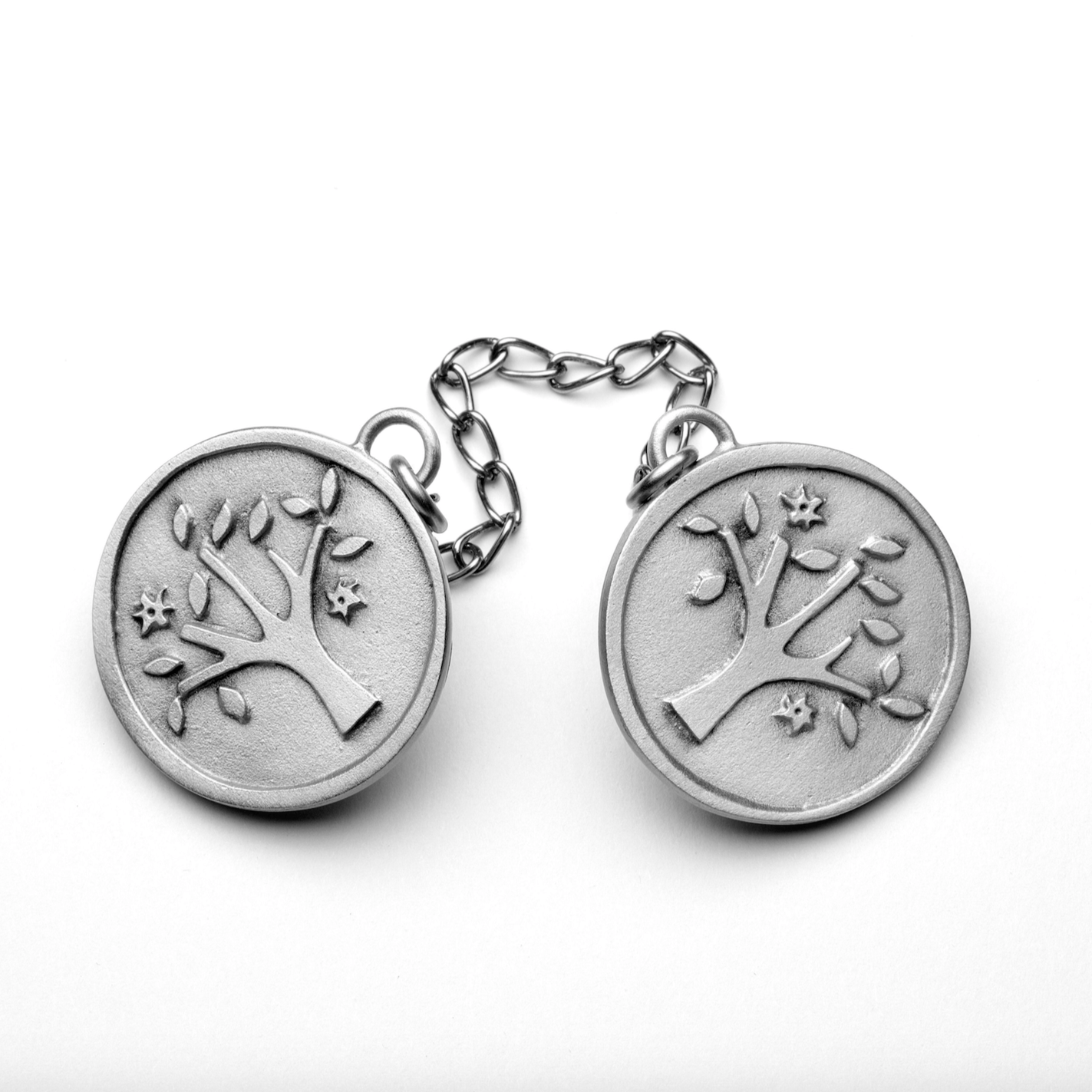 Pewter Tree of Life Tallis Clip by Emily Rosenfeld、mySite、topwebapps