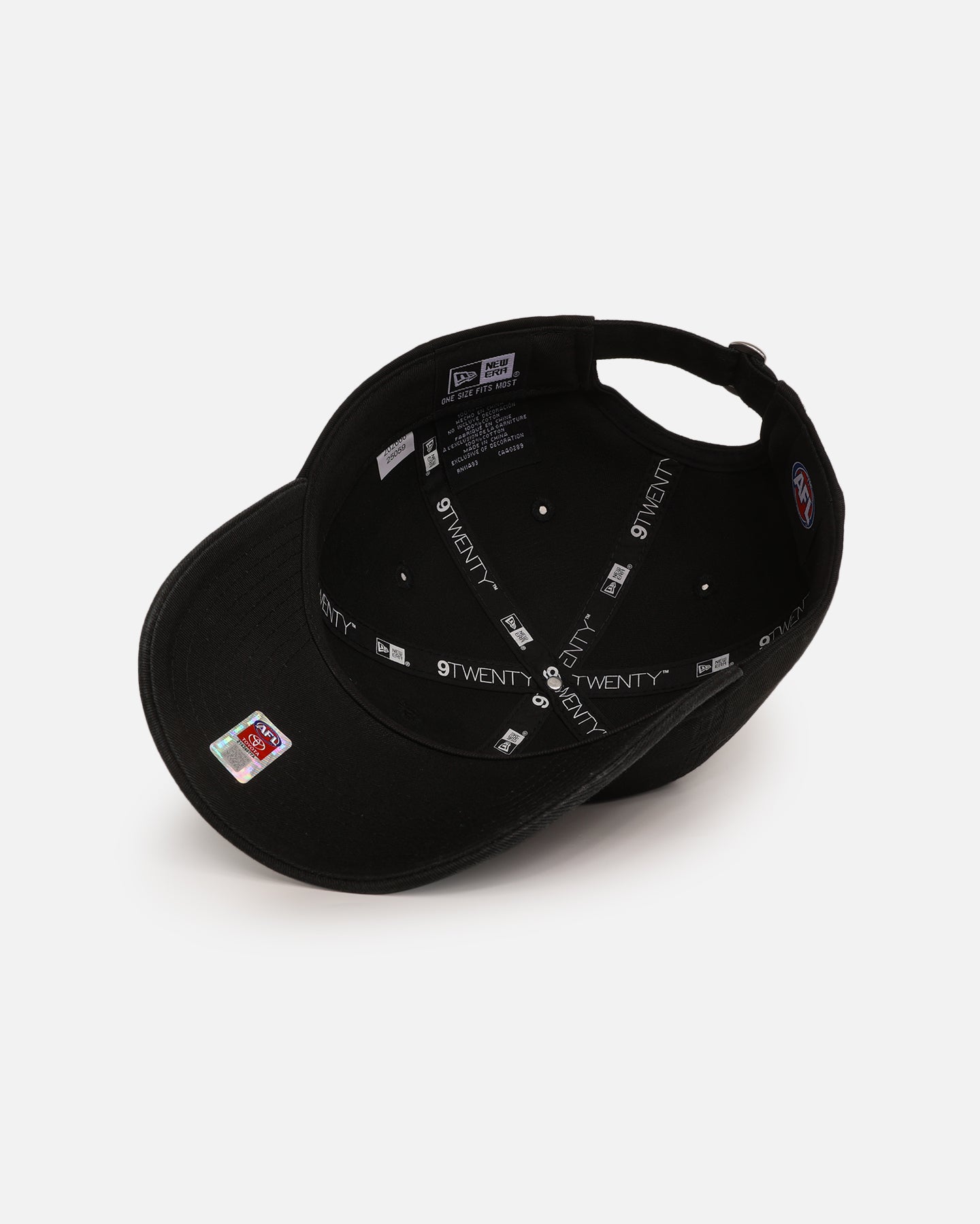 New Era Port Adelaide Football Club 'AFL Black & Gold' 9TWENTY Strapback Black/Gold、mySite、zt4zffjzw