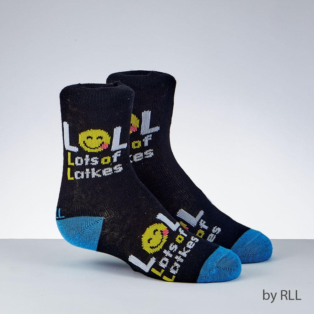 LOL Lots of Latkes Crew Socks, Kids、mySite、topwebapps