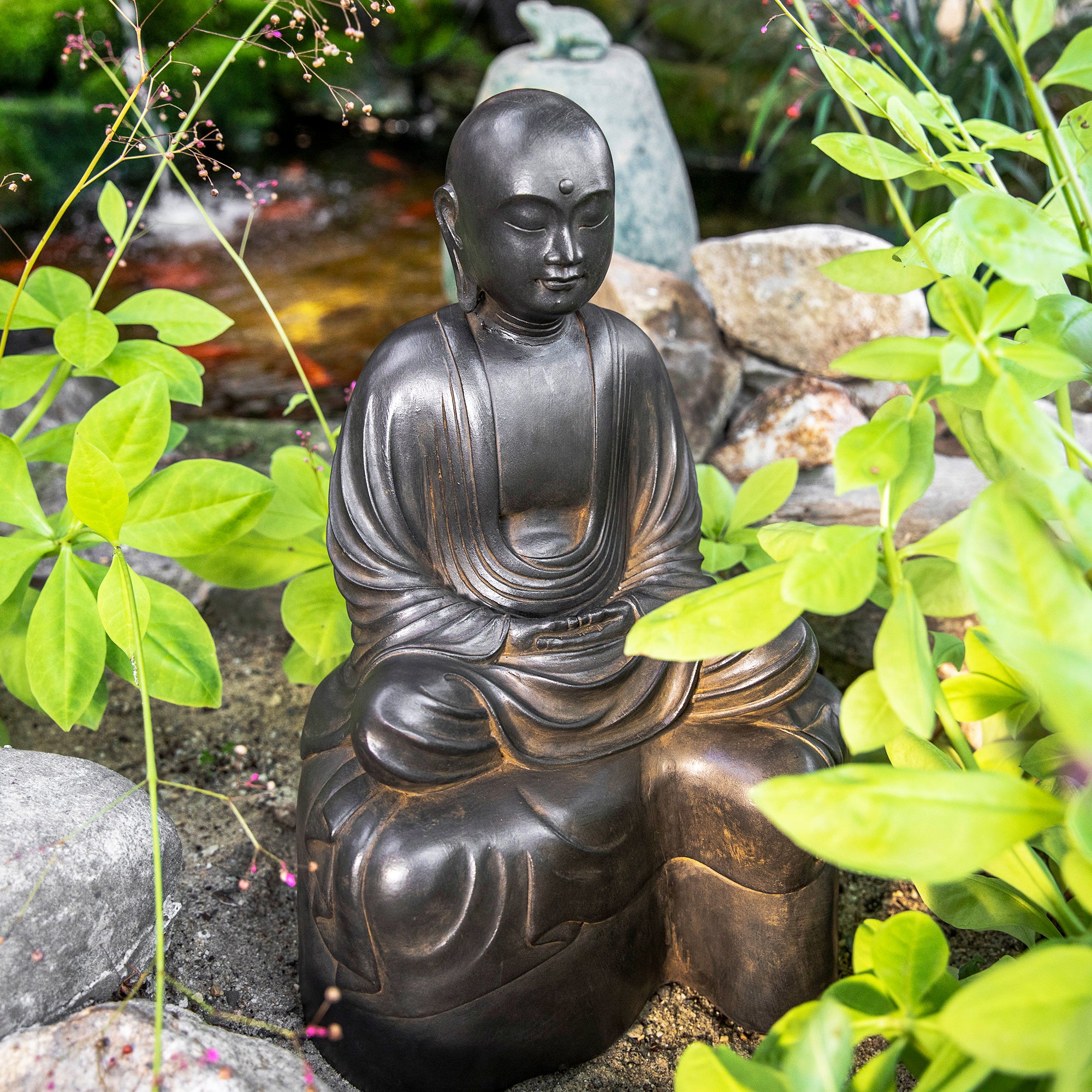 Jizo Bodhisattva in Meditation Statue、mySite、topwebapps