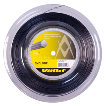 Volkl Cyclone 18/1.20 Tennis String Reel (Black)
