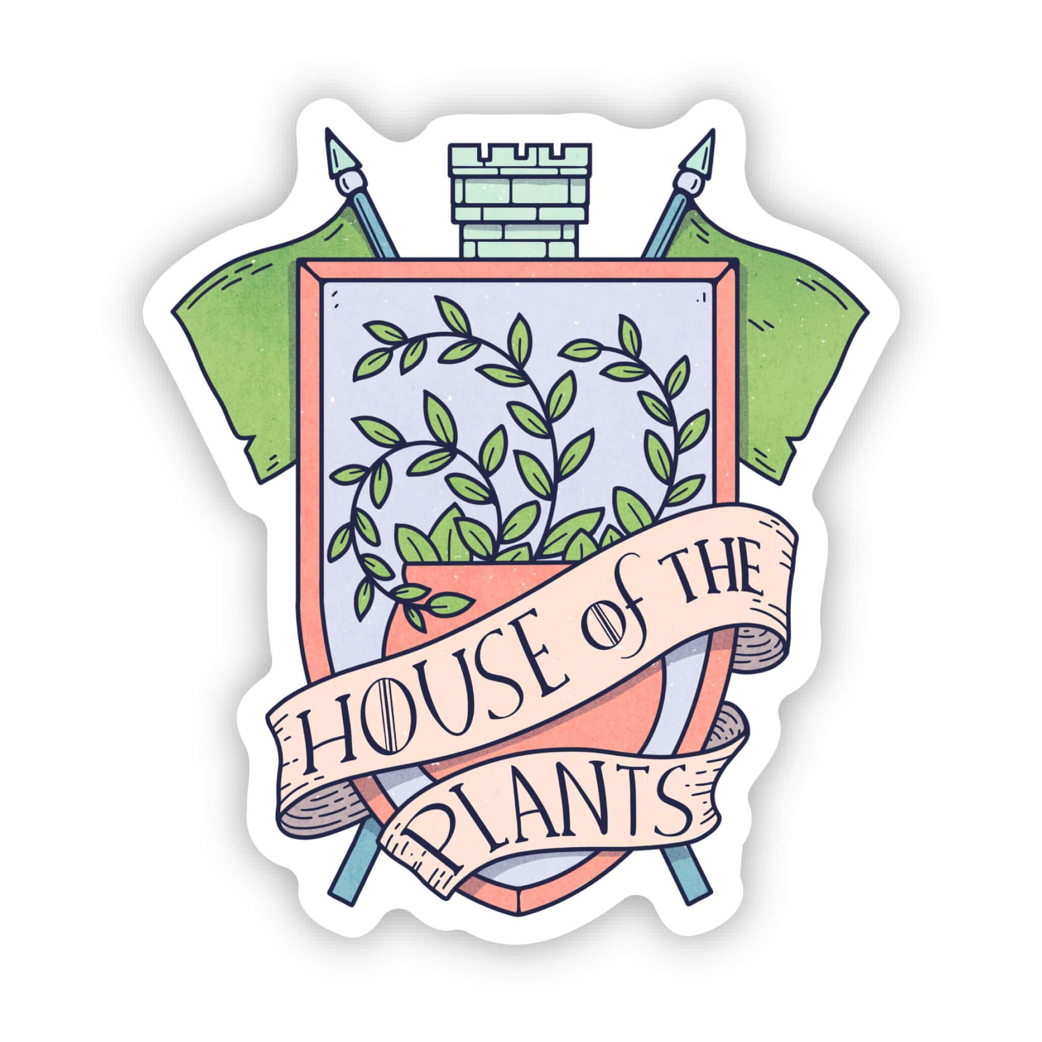  House Of The Plants Sticker、mySite、ghnorth