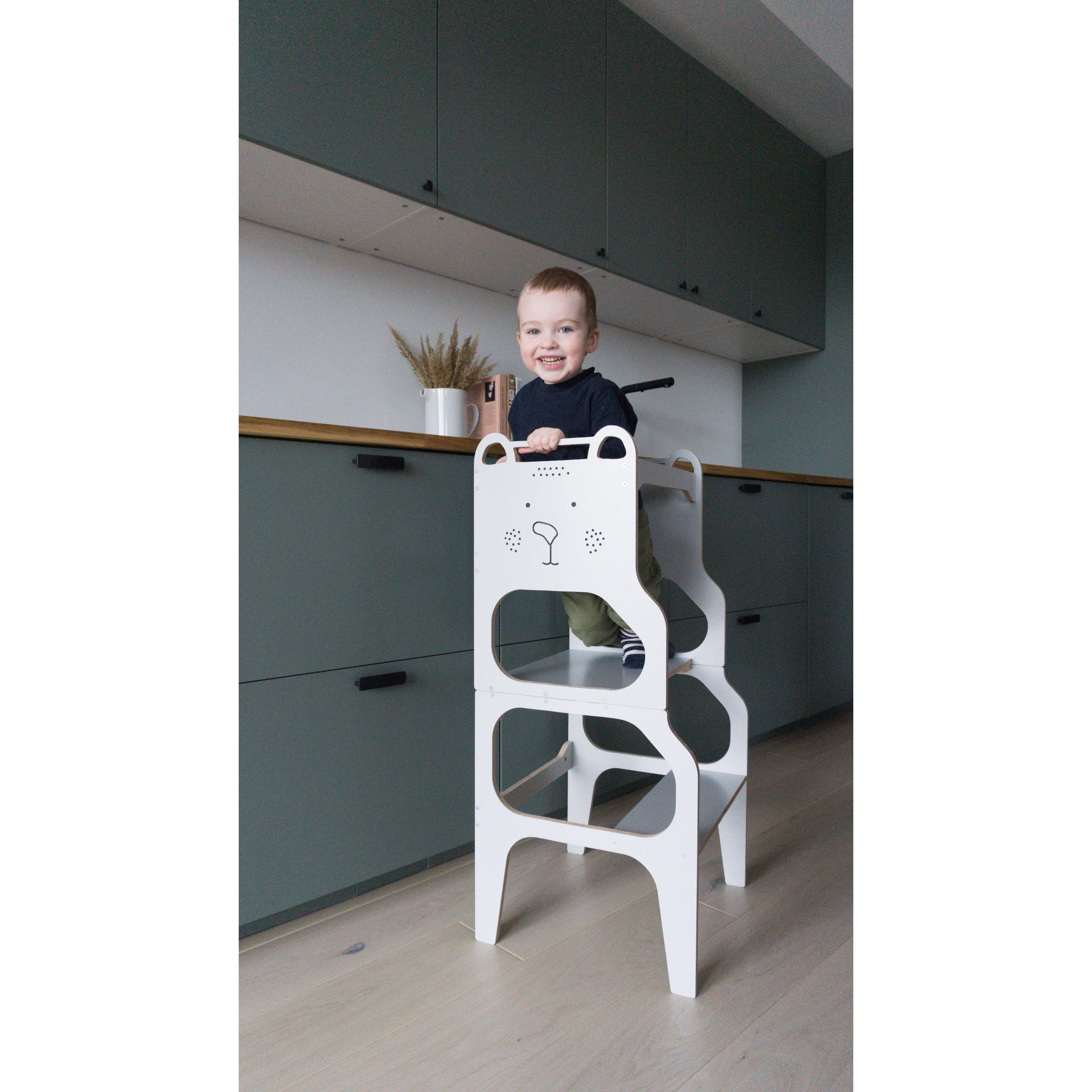 Wooden Teddy Multi-Function Kids Chair Table Learning Tower、mySite、gigharbornorthrealestate