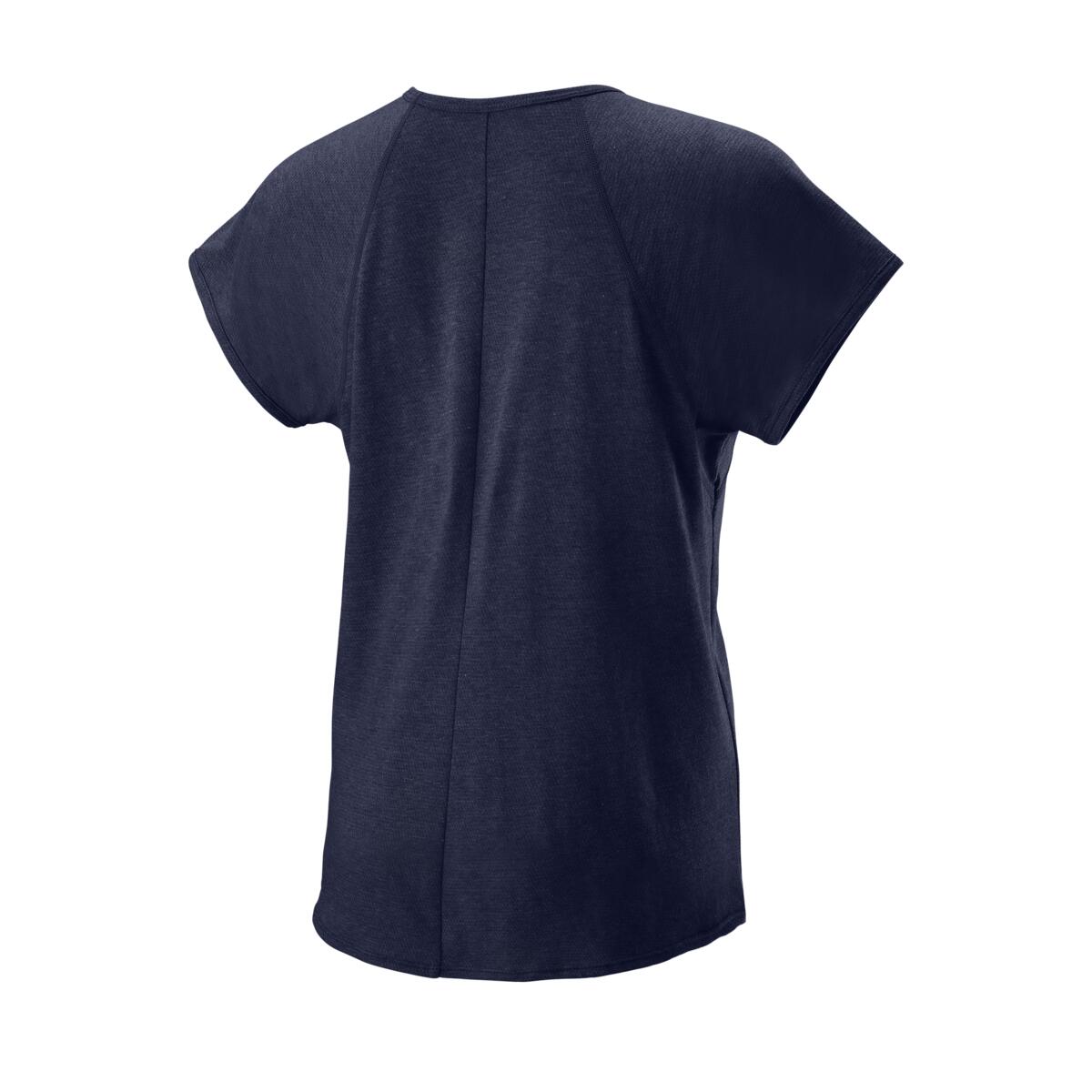 Wilson Women's Training V-Neck Tee (Peacoat)