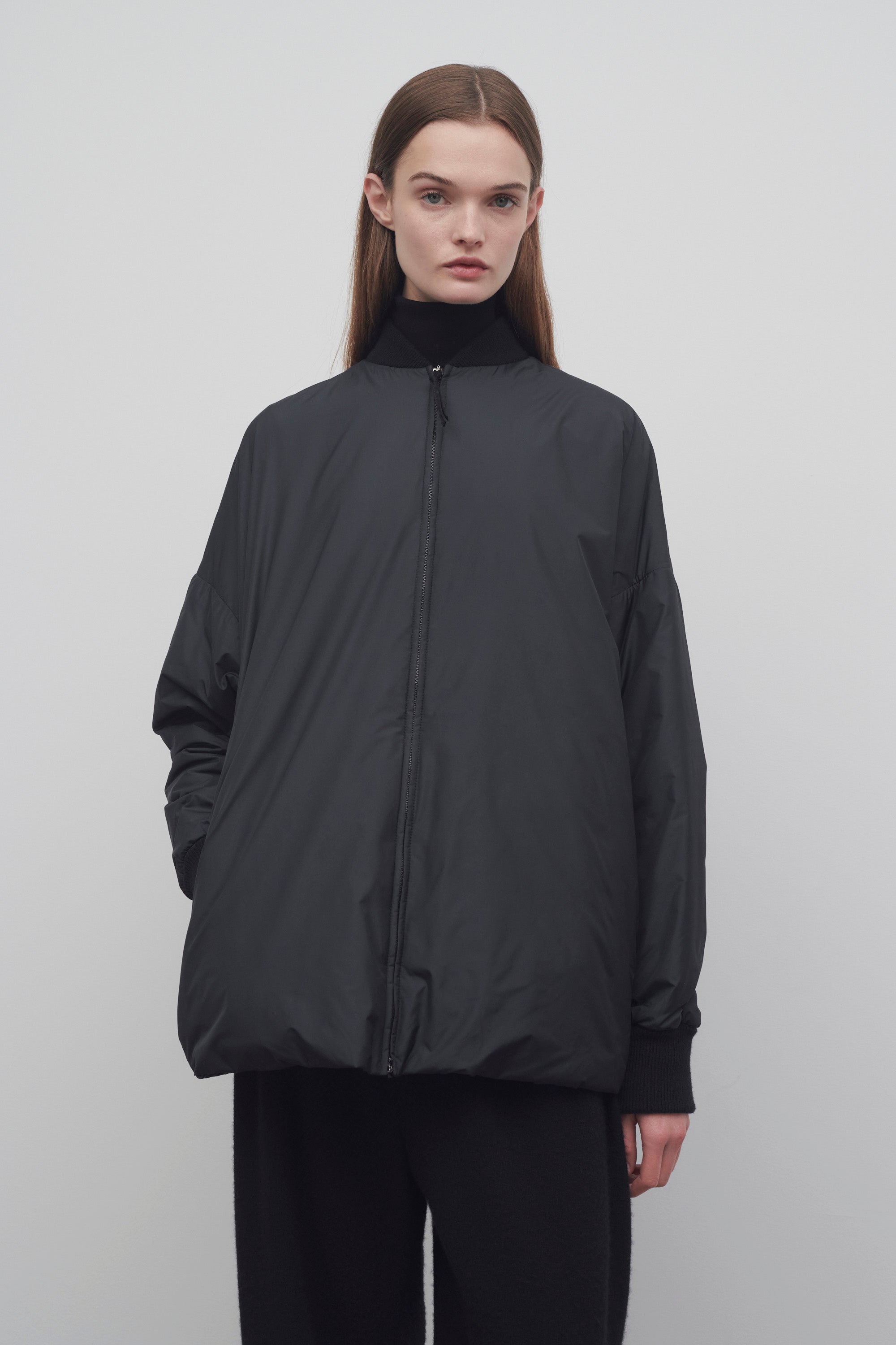 Vito Jacket in Nylon and Cashmere、mySite、aoinhome