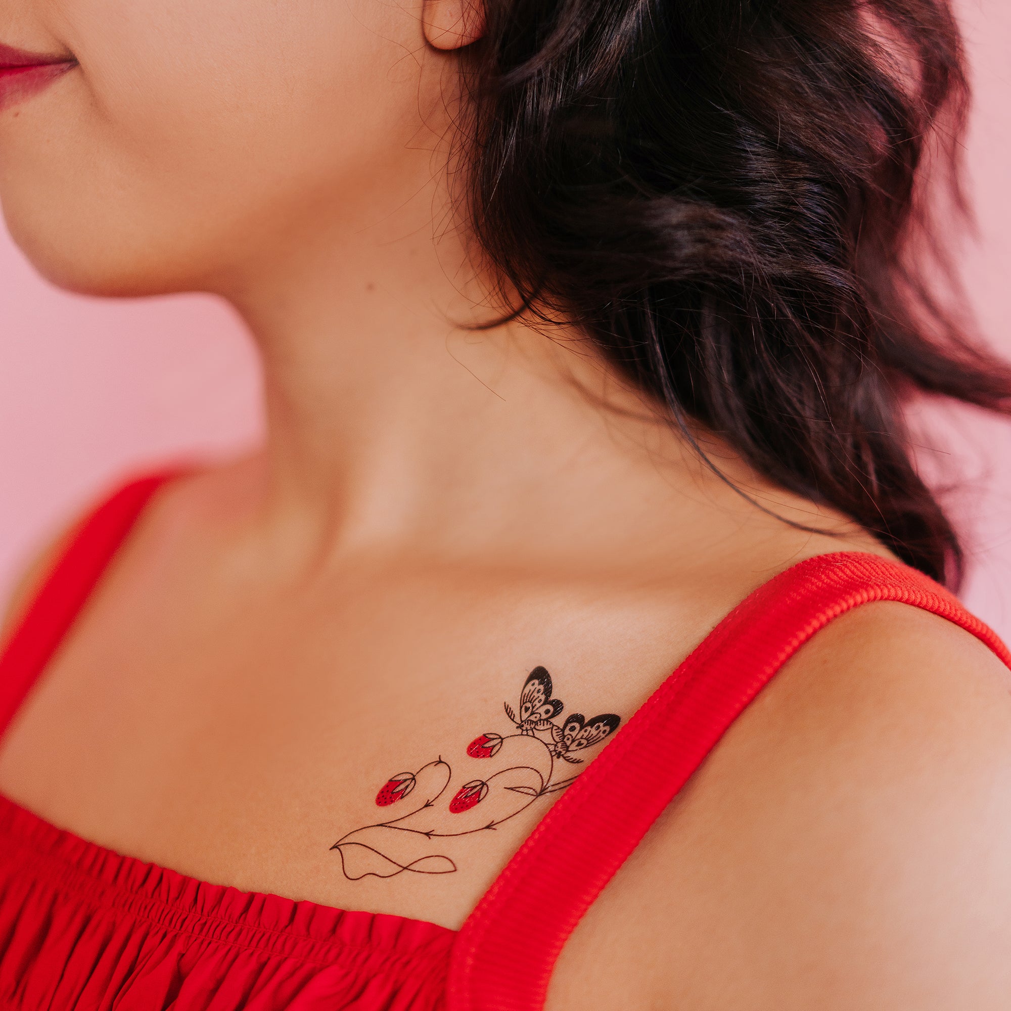  Strawberry Branch Tattly Temporary Tattoos、mySite、ghnorth