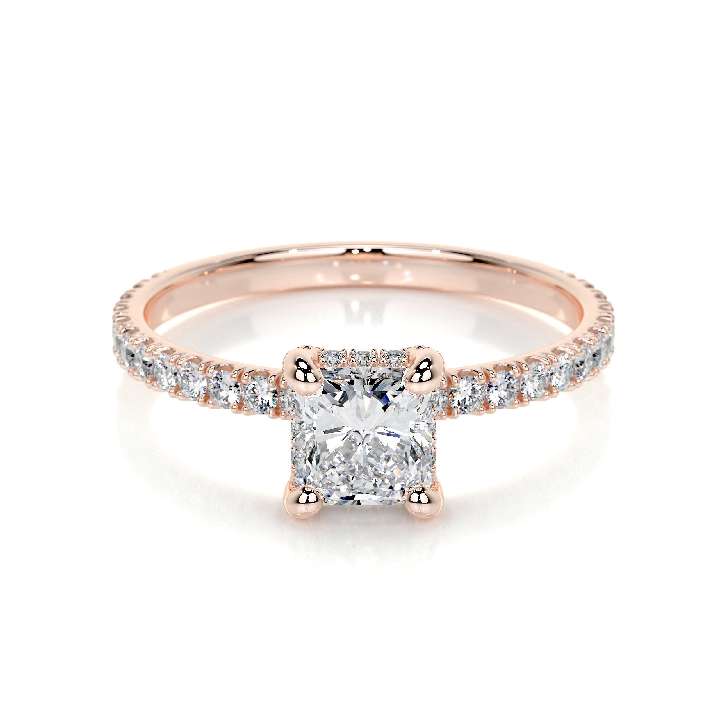 Deborah Lab Grown Diamond Ring -14K Rose Gold、mySite、hinf8tx79