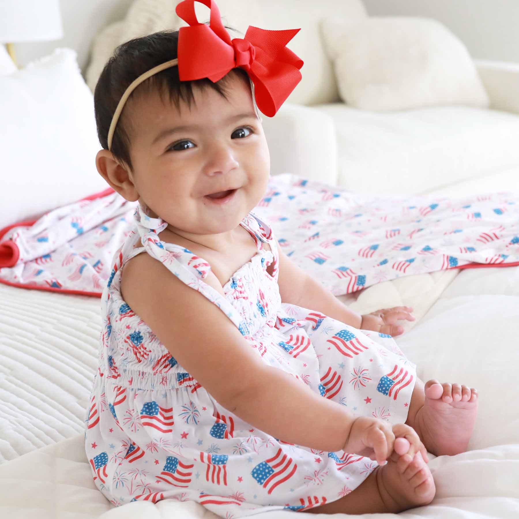  Smocked Twirl Bodysuit | Fireworks & Freedom、mySite、layawaytickets