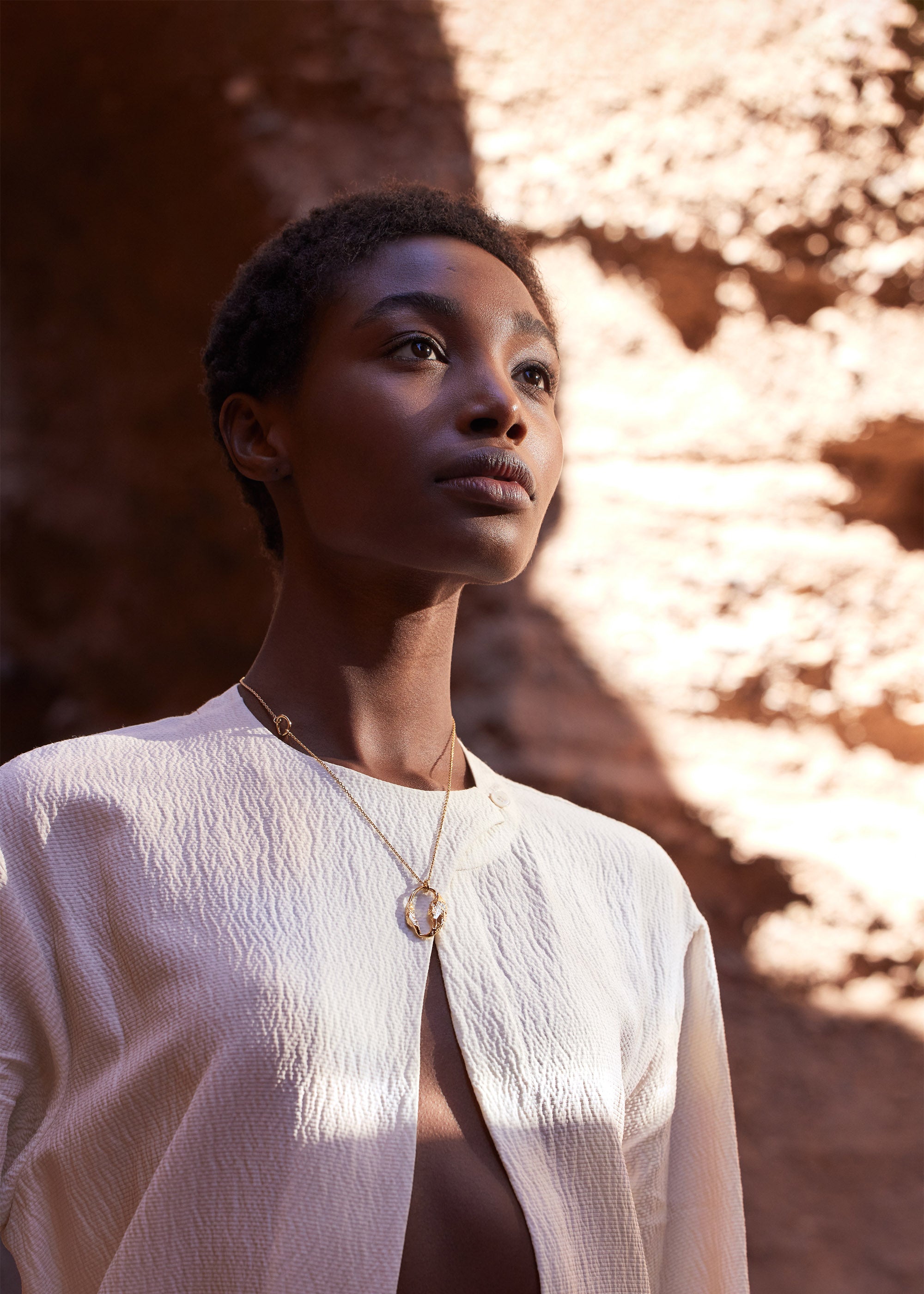 Pendentif Eroz - Dor茅e � l��or 24 carats、mySite、camillekostekn