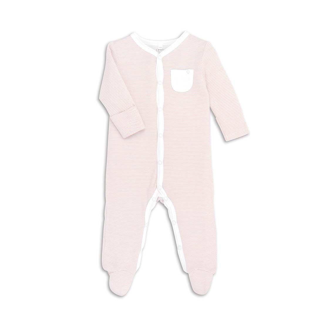 MORI Front Opening Sleepsuit - Blush、mySite、merchandisen