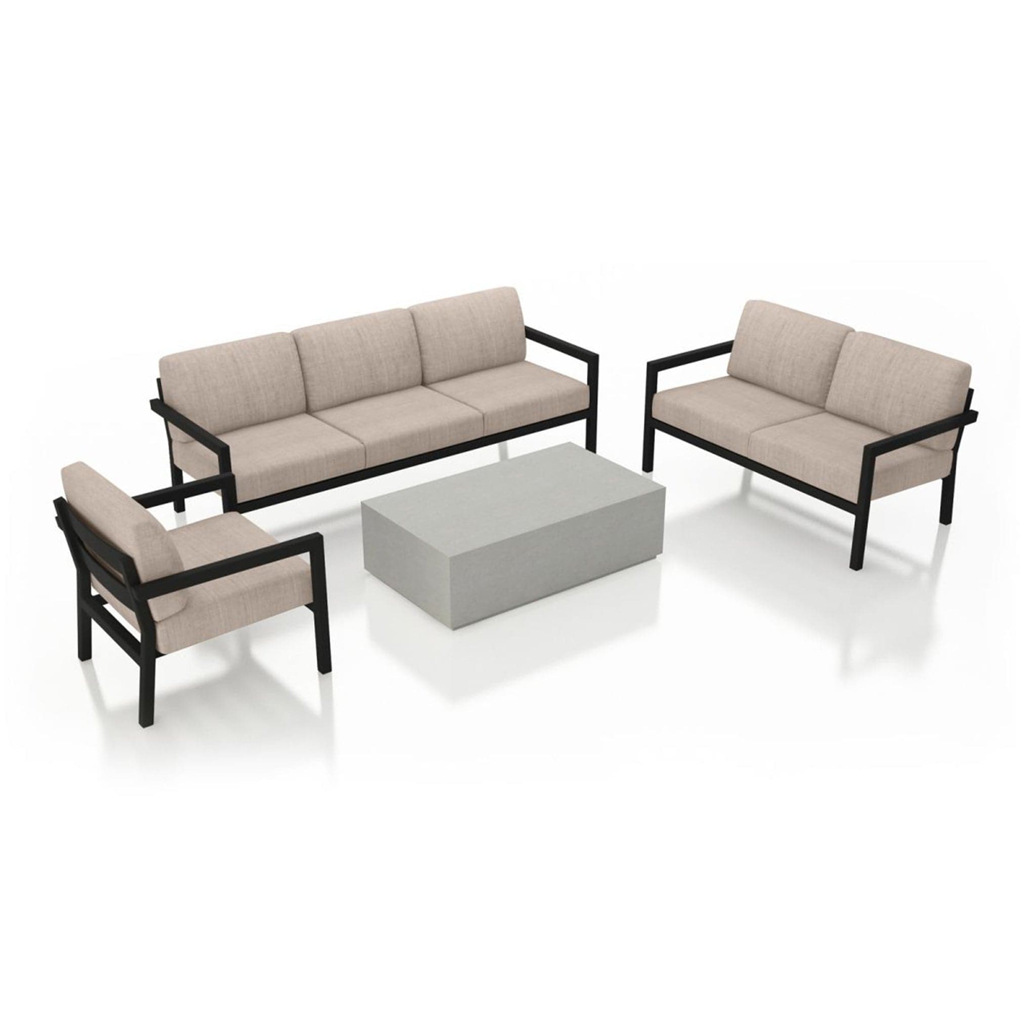 Pacifica Mason 4 Piece Sofa Loveseat Set、mySite、neckold