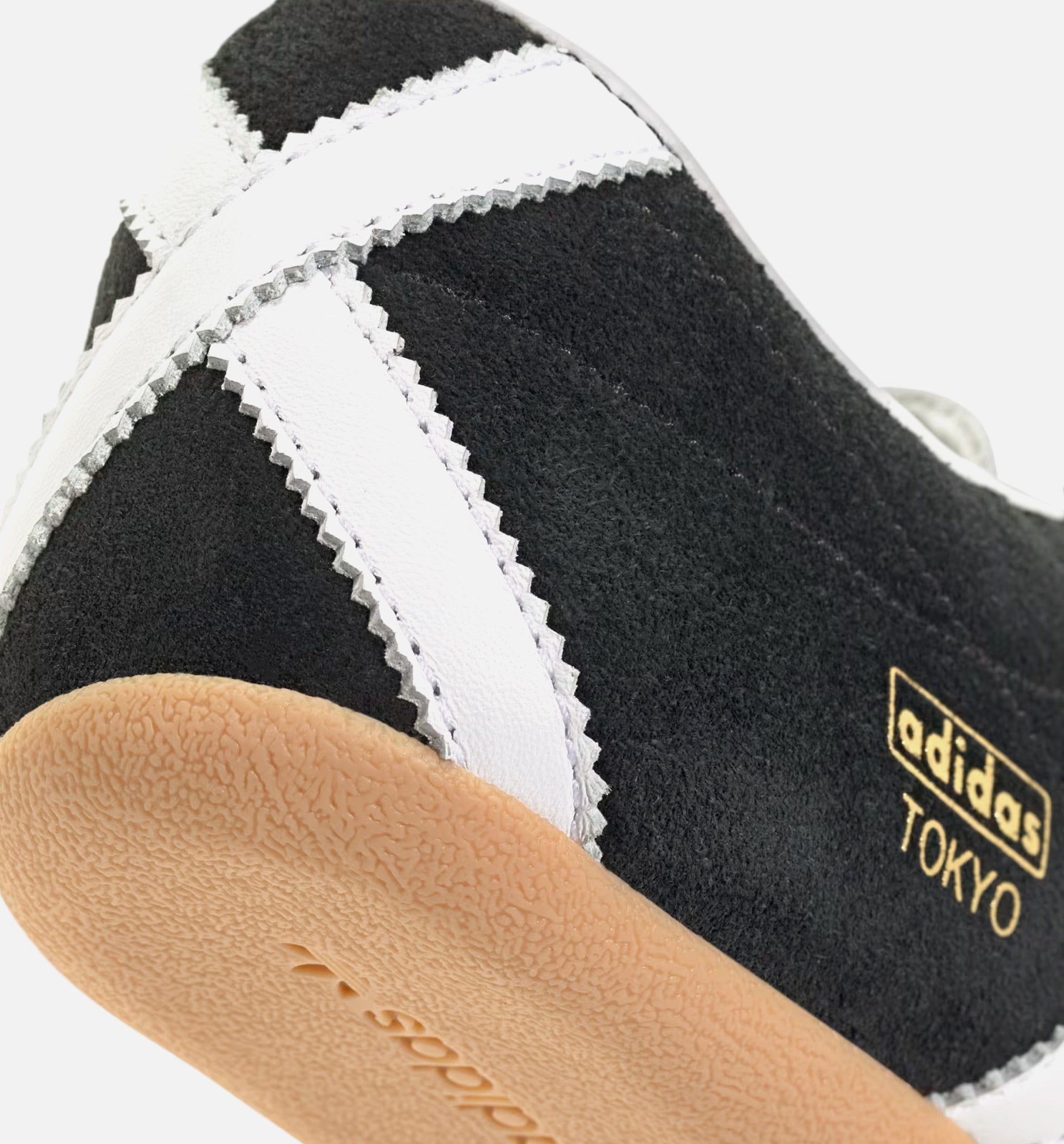 Tokyo Suede Womens Lifestyle Shoe - Black/White/Gum、mySite、dreamappss