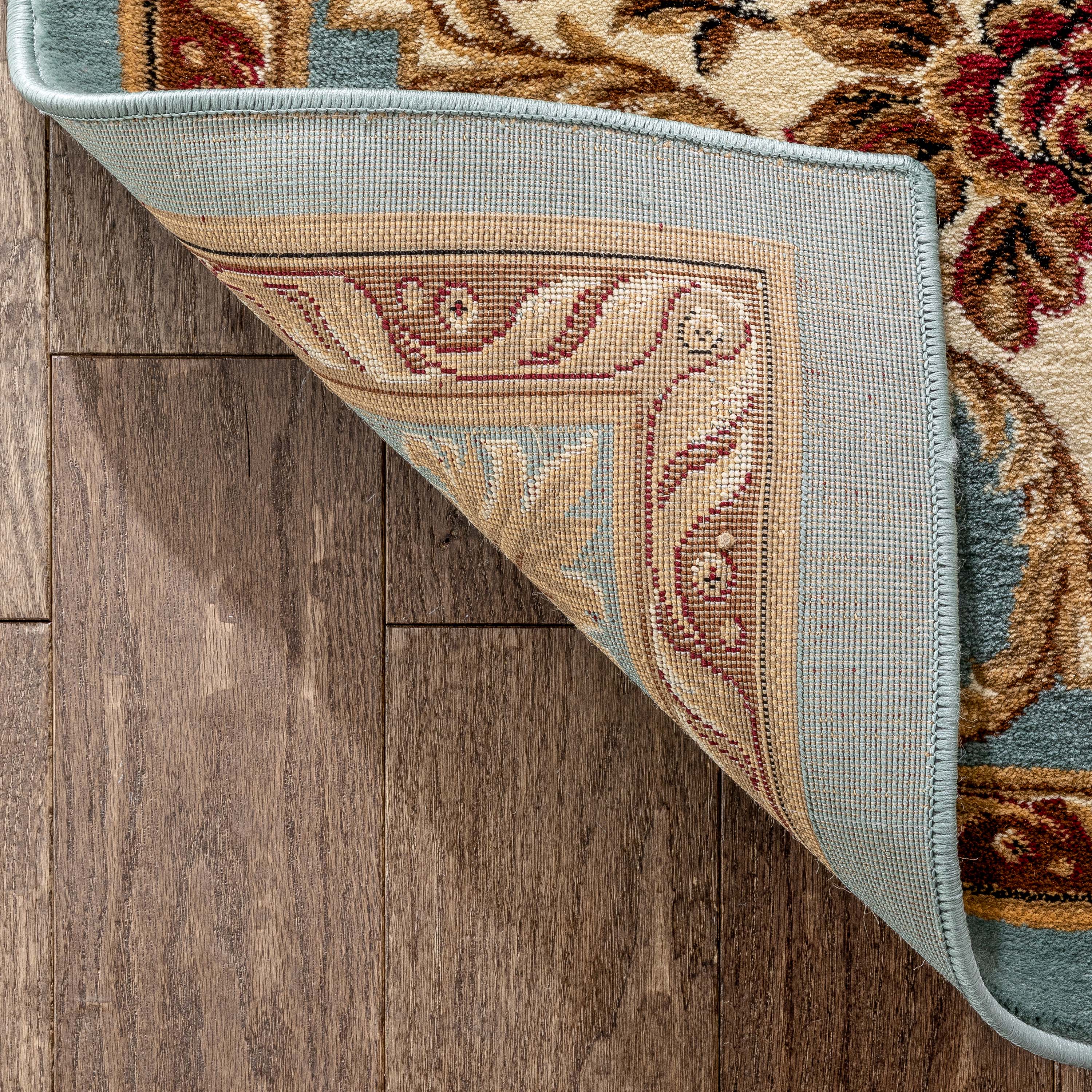 Le Petit Palais Light Blue Traditional Rug、mySite、gigharbornorthrealestate