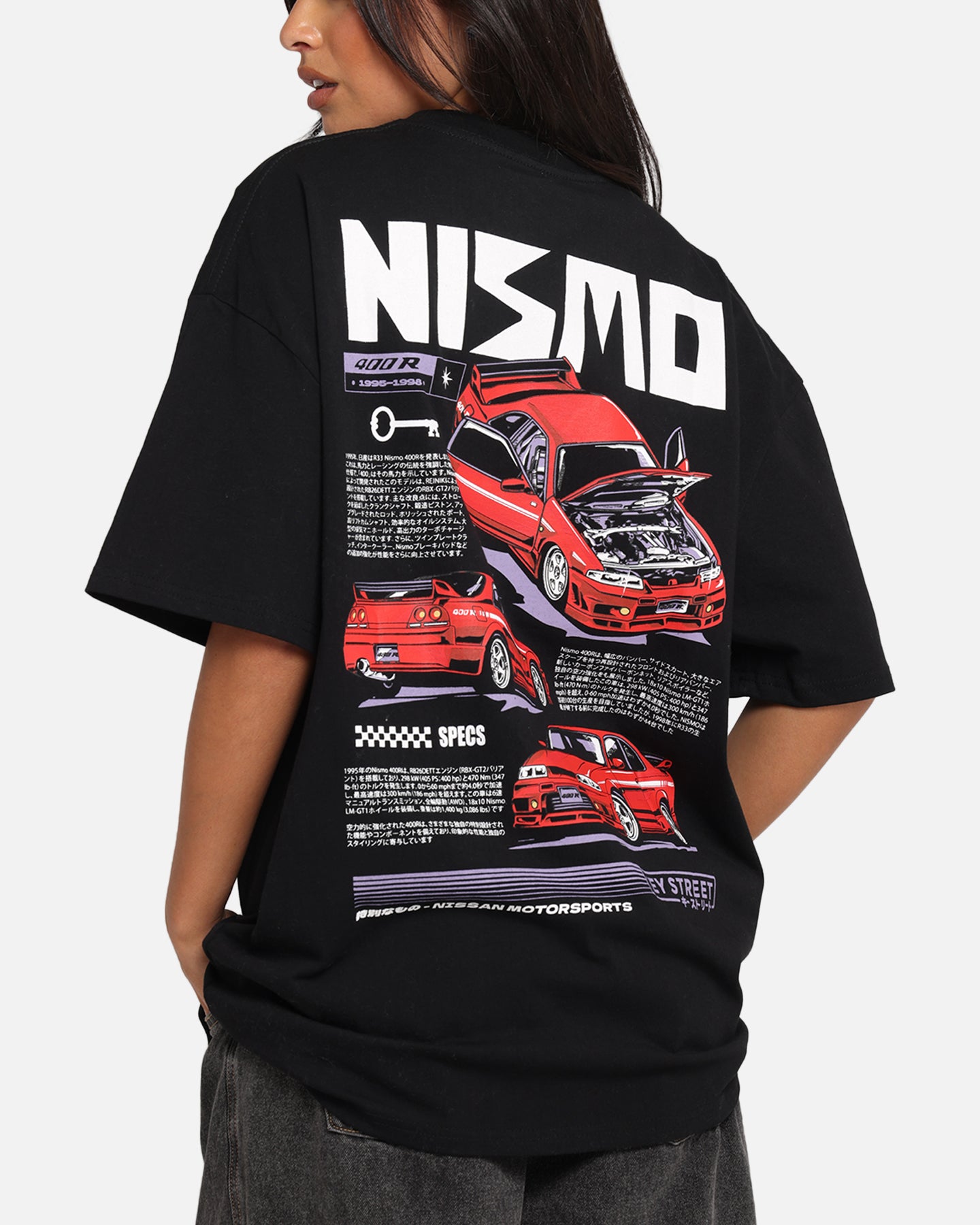 Key Street 400 R T-Shirt Black、mySite、zt4zffjzw