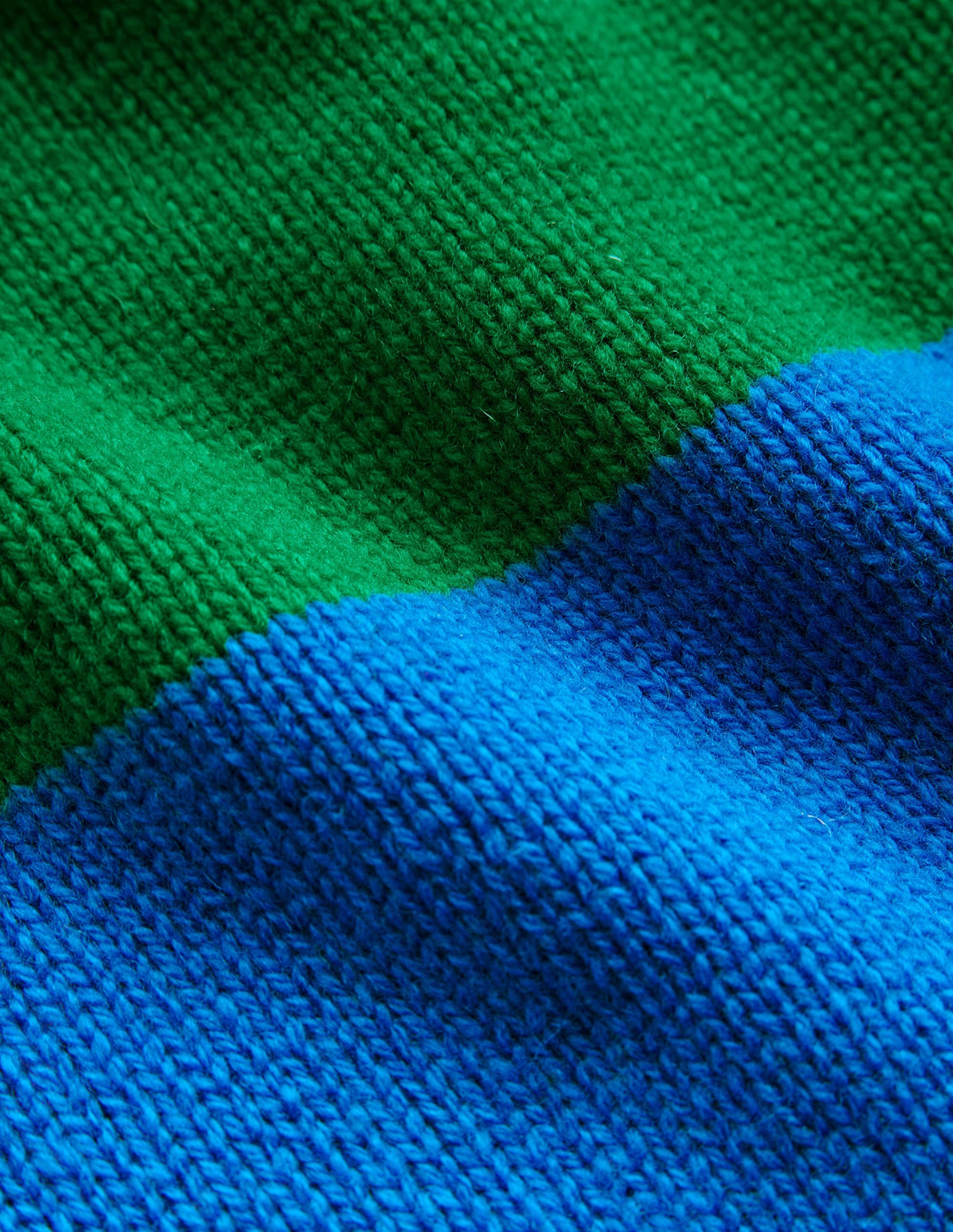  Olivia Merino Jumper-Bight Cobalt / Veridian Green、mySite、ashleygrahame