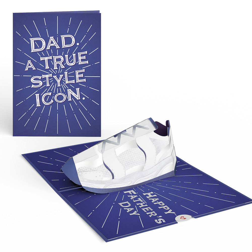 Dad Sneakers Father’s Day Pop-Up Card、mySite、solidvoid