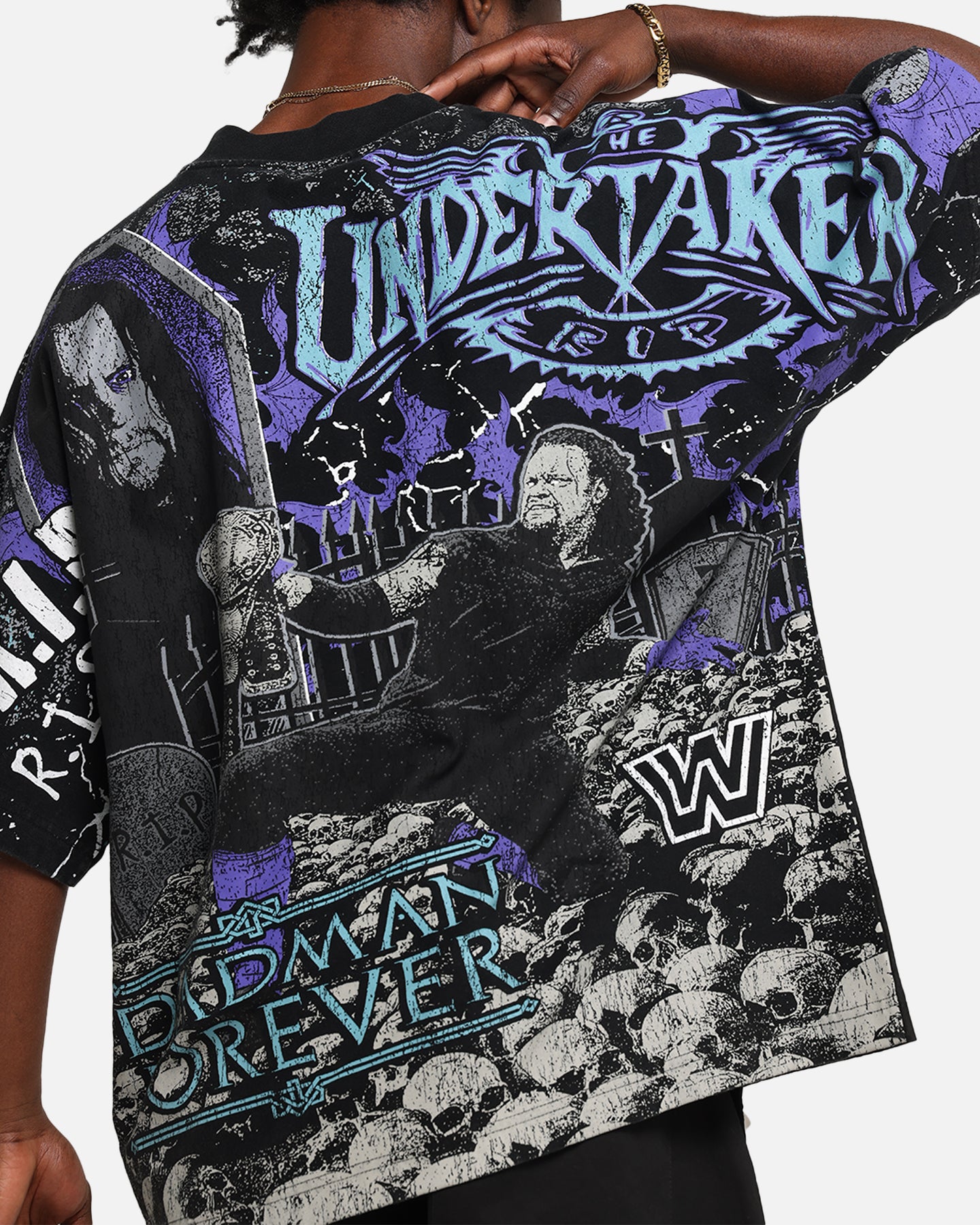 Culture Kings X WWE Undertaker All Over Print T-Shirt Black、mySite、zt4zffjzw