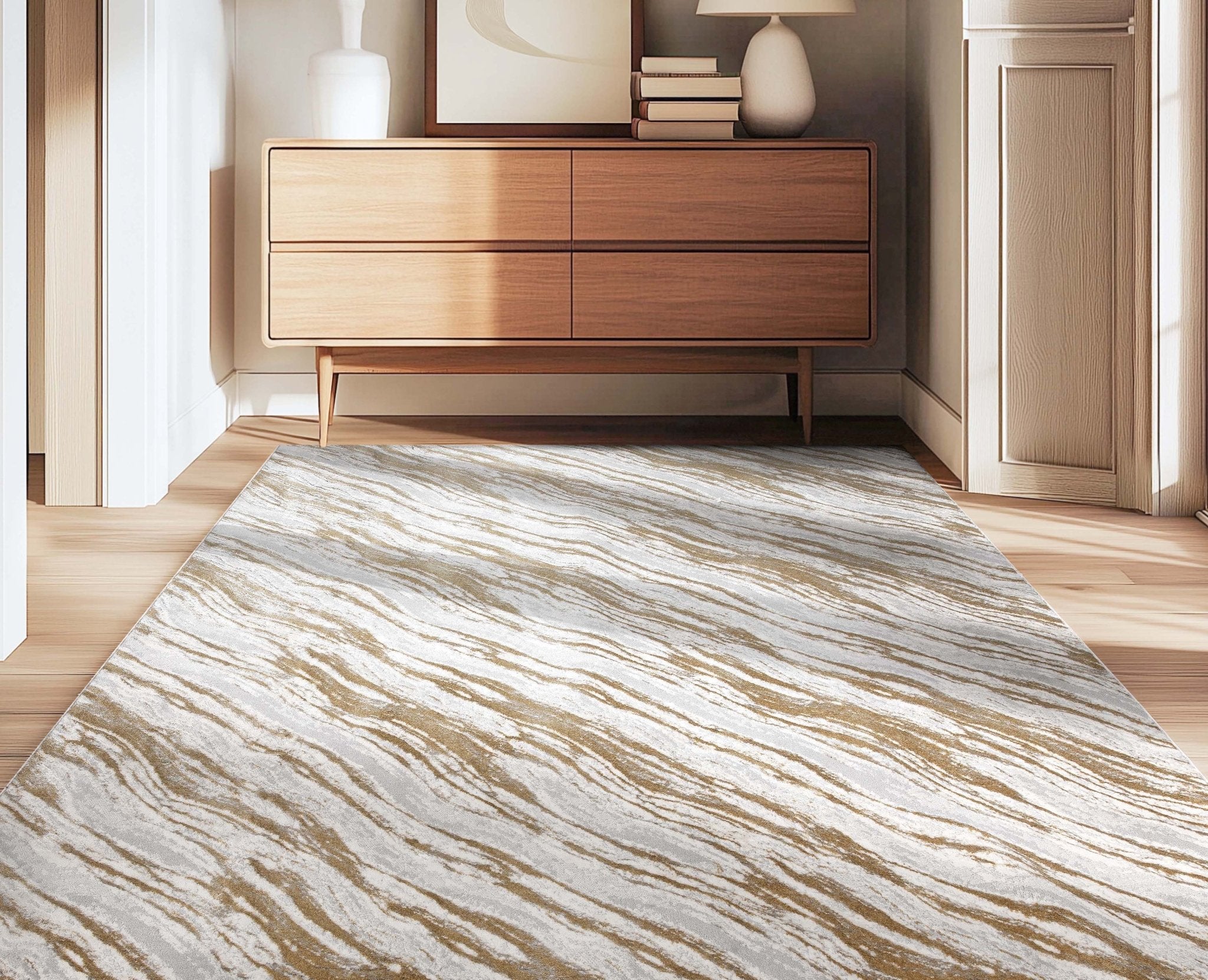 Esmilson Abstract Custom Rug - Wilton Weave, Glam Rug Design, Personalized Sizes、mySite、gigharbornorthrealestate