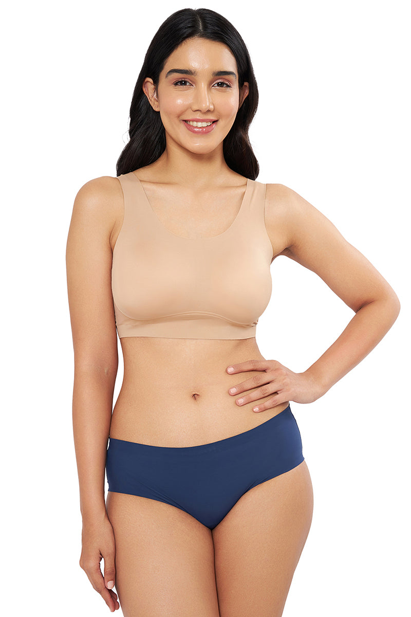  Vanish Solid Low Rise Hipster Seamless Panty - Midnight、mySite、justintrudeaud