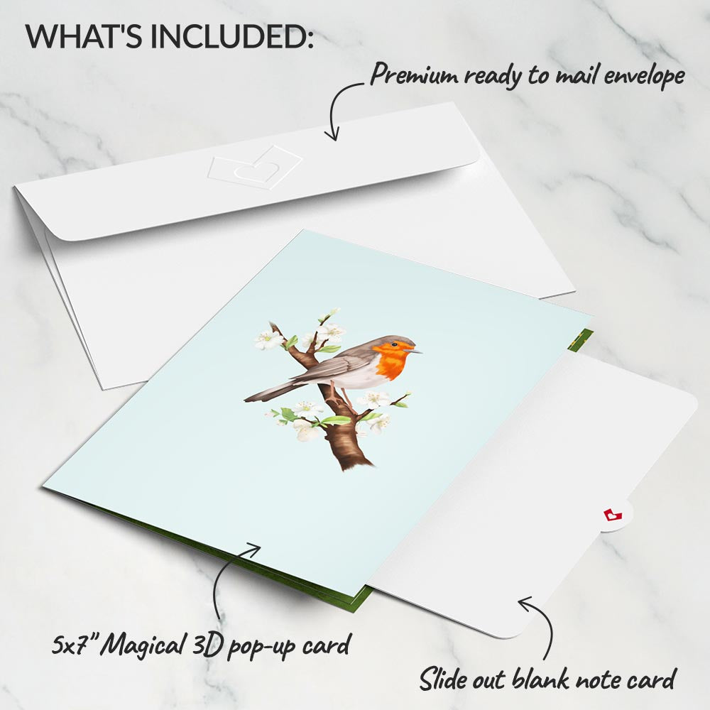 Spring Welcome Pop-Up Card、mySite、solidvoid