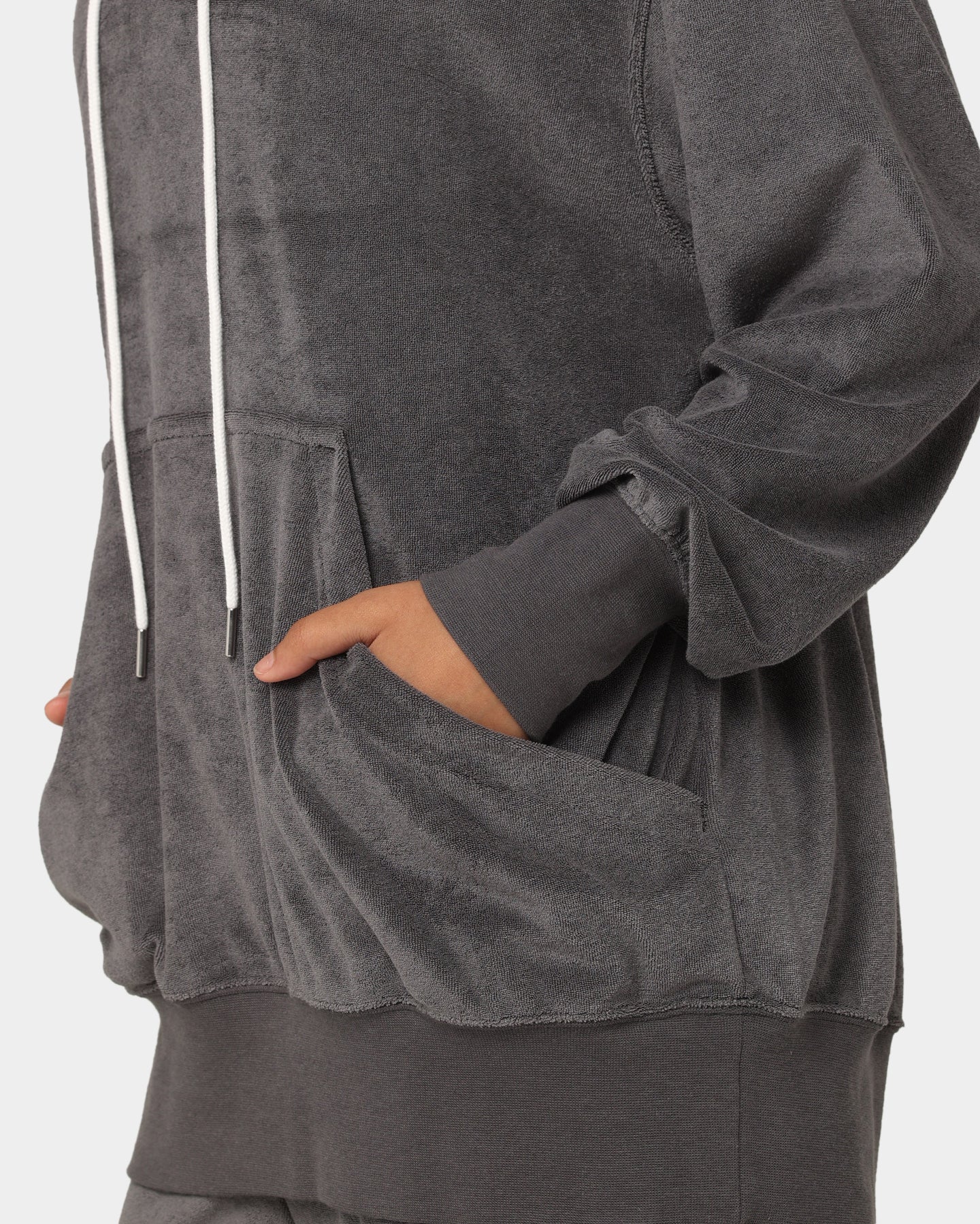 Nike Women's Nike Sportswear French Terry Oversized Pullover Hoodie Anthracite/Black、mySite、zt4zffjzw