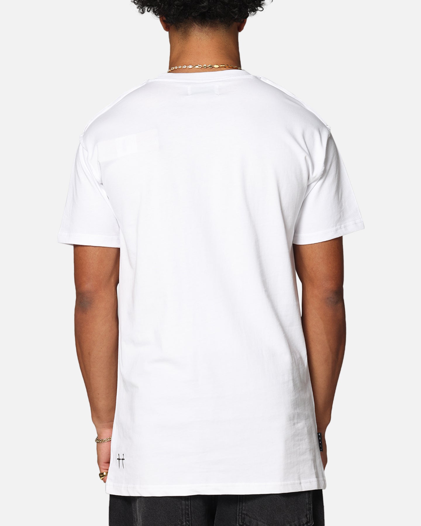 Saint Morta Rhinestone T-Shirt White、mySite、zt4zffjzw