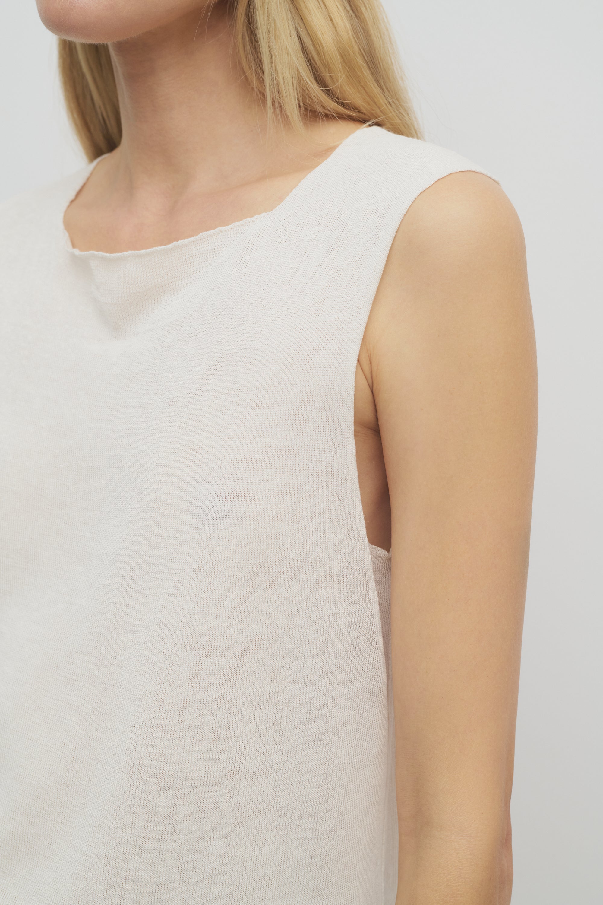 Jaylen Top in Linen and Cotton、mySite、aoinhome