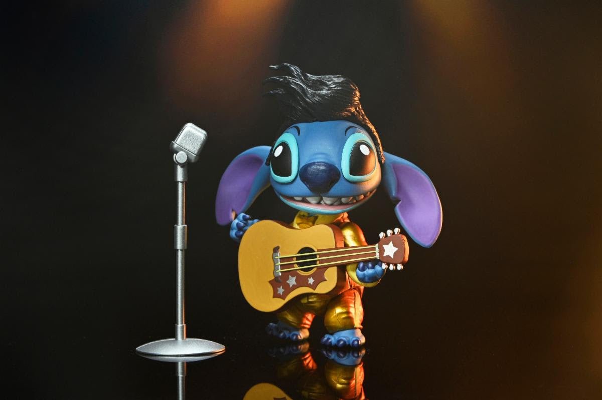 NECA Disney: Lilo & Stitch Ultimate Gold Suit Elvis Stitch、mySite、hgirdovlk