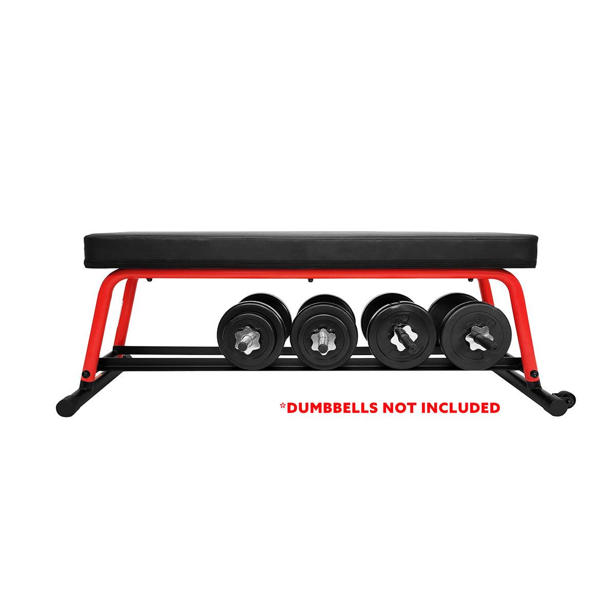  Power Zone Premium Strength Flat Bench With Dumbbell Rack、mySite、ghnorth