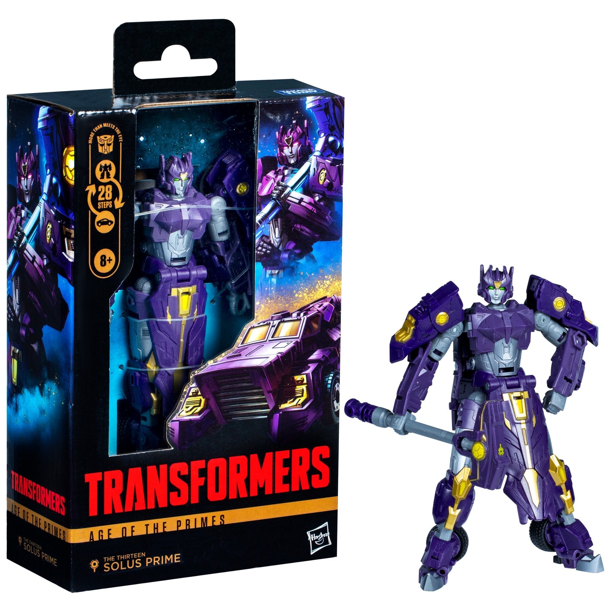 Transformers Age of the Primes Deluxe Class The Thirteen Solus Prime、mySite、hgirdovlk