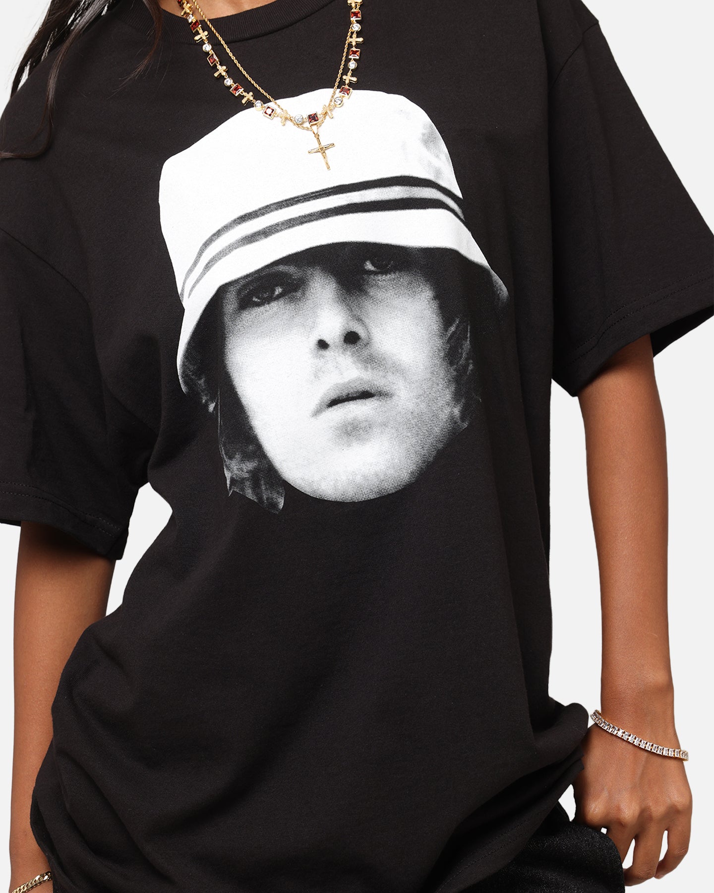 Liam Gallagher Bucket Hat T-Shirt Black、mySite、zt4zffjzw